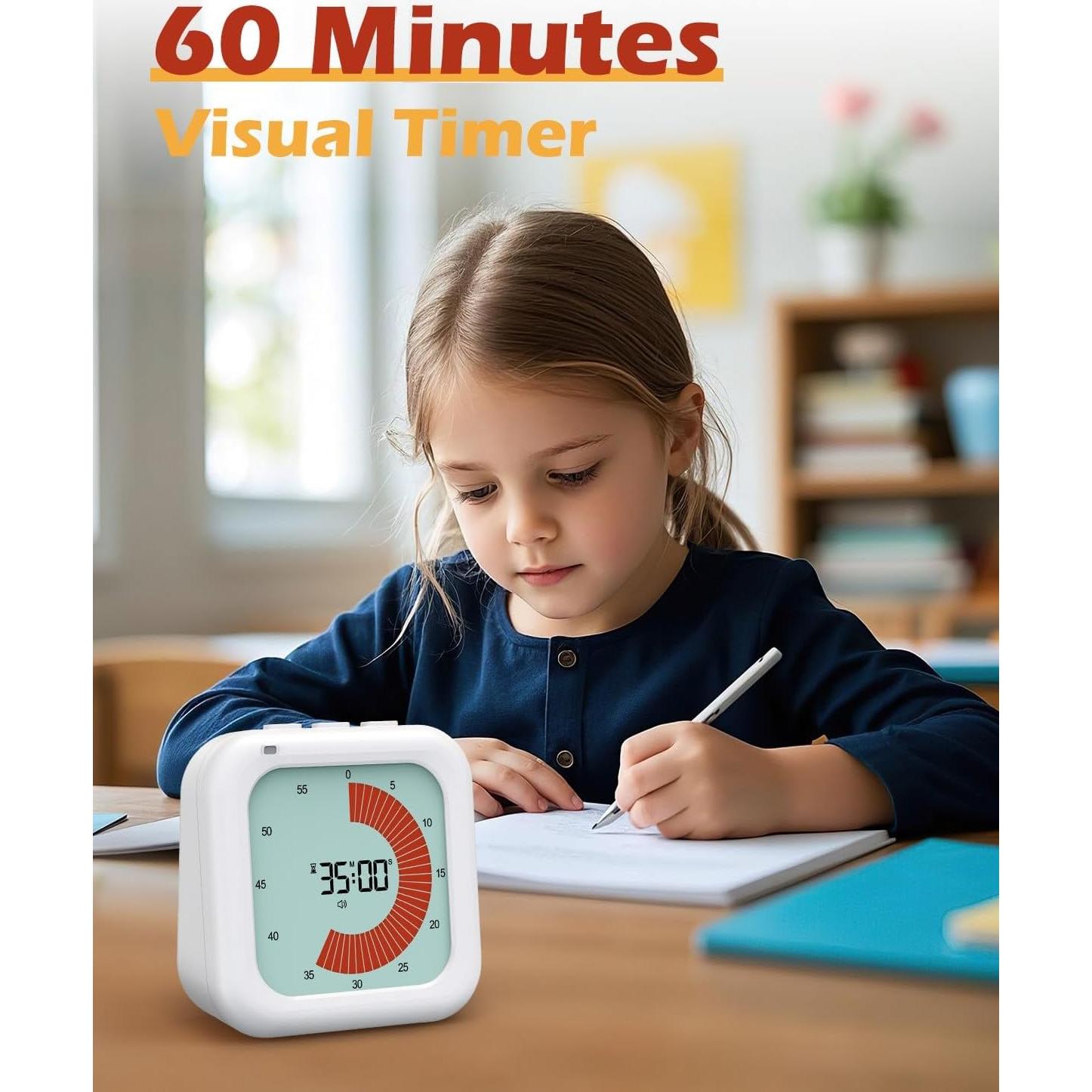 Temporizador Visual PENTASPI 60 Minutos Silencioso para Niños