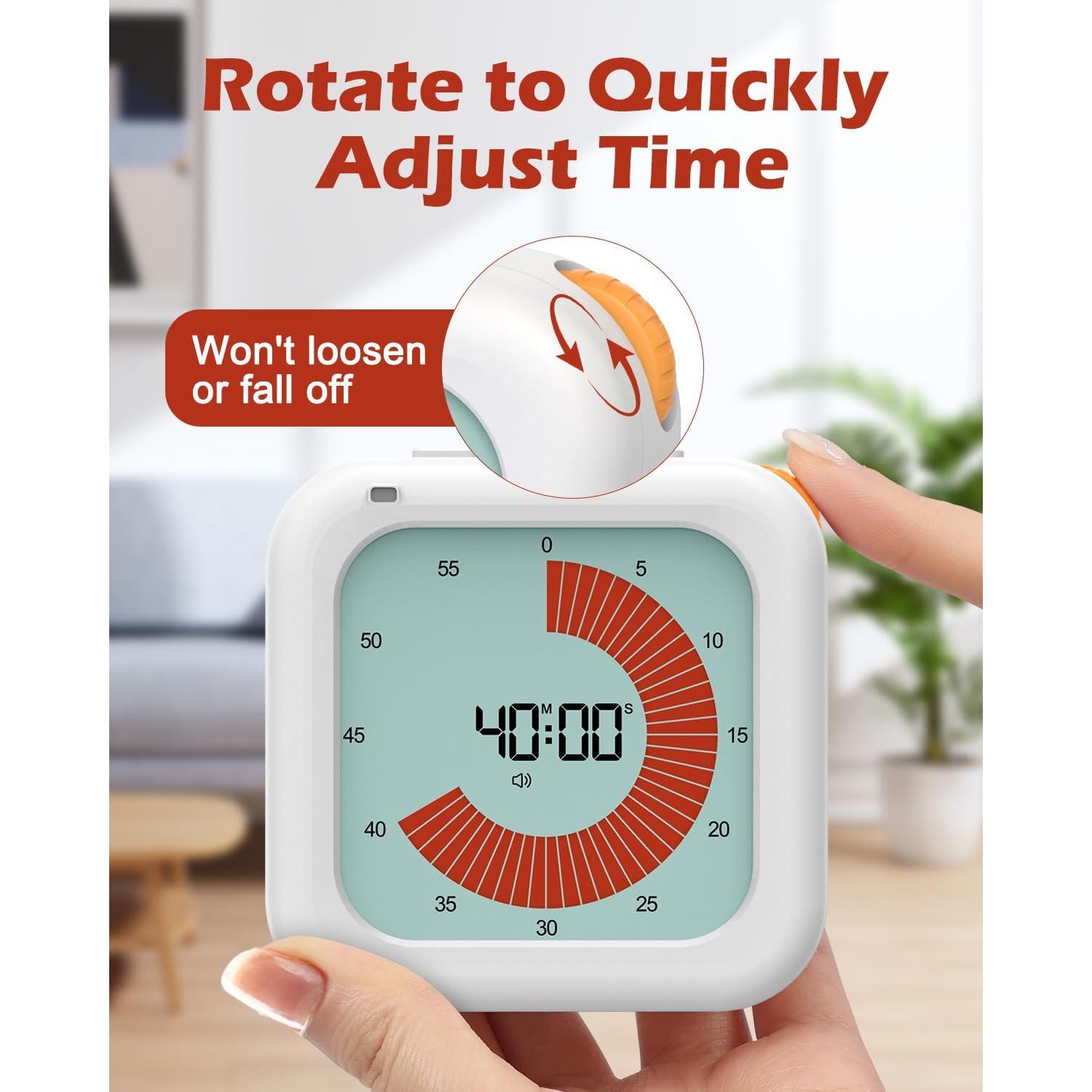 Temporizador Visual PENTASPI 60 Minutos Silencioso para Niños