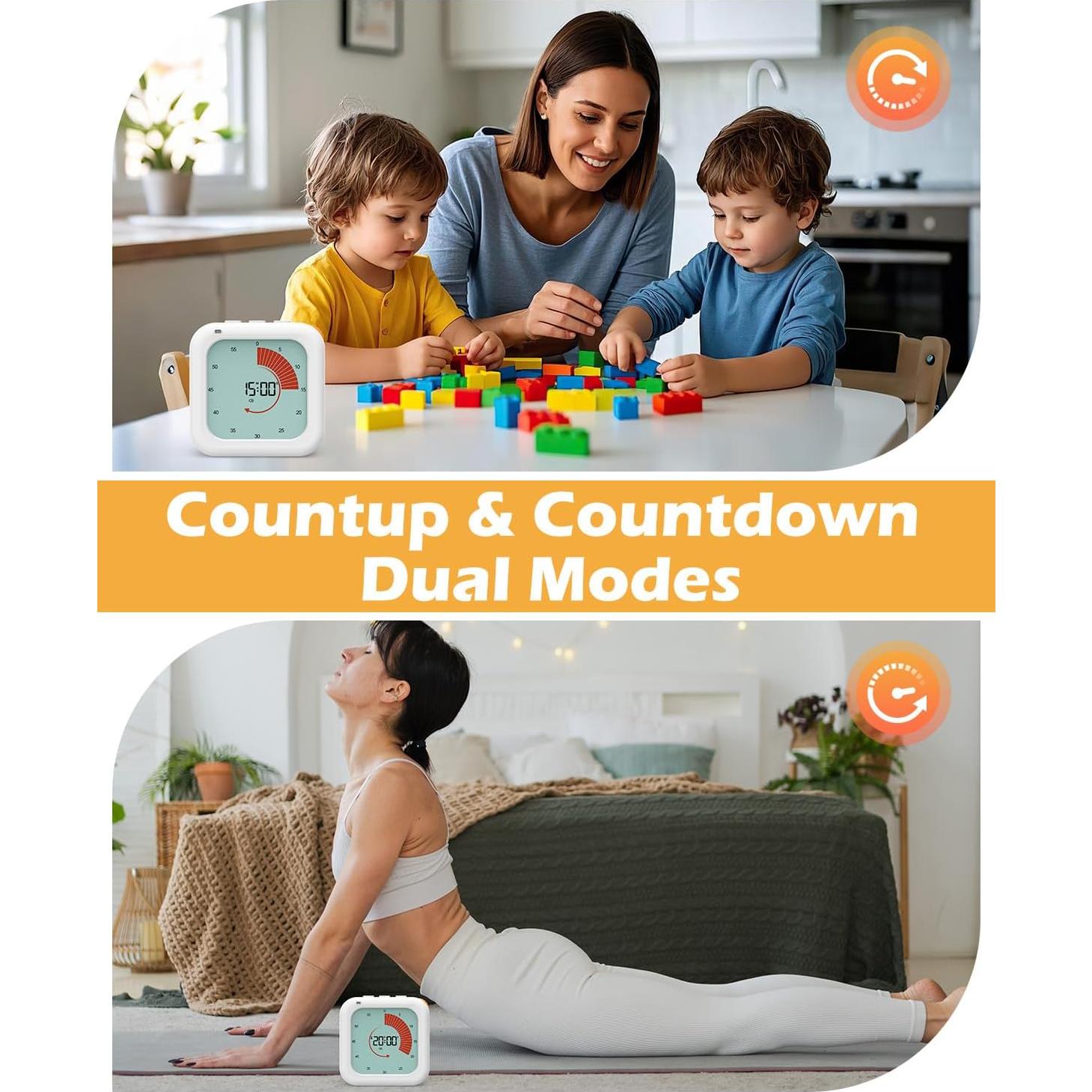 Temporizador Visual PENTASPI 60 Minutos Silencioso para Niños