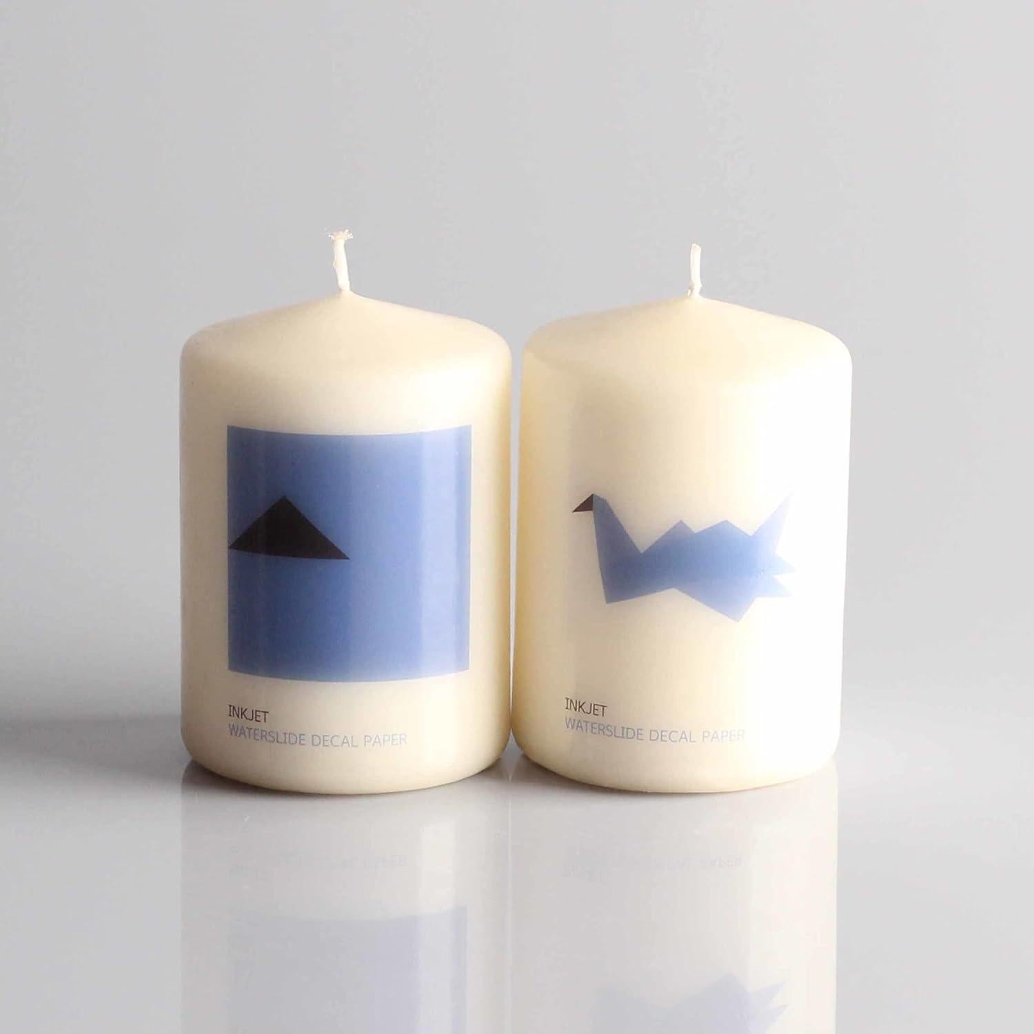 Papel Calcomanías Deslizamiento Agua Sunnyscopa 10 Hojas Carta