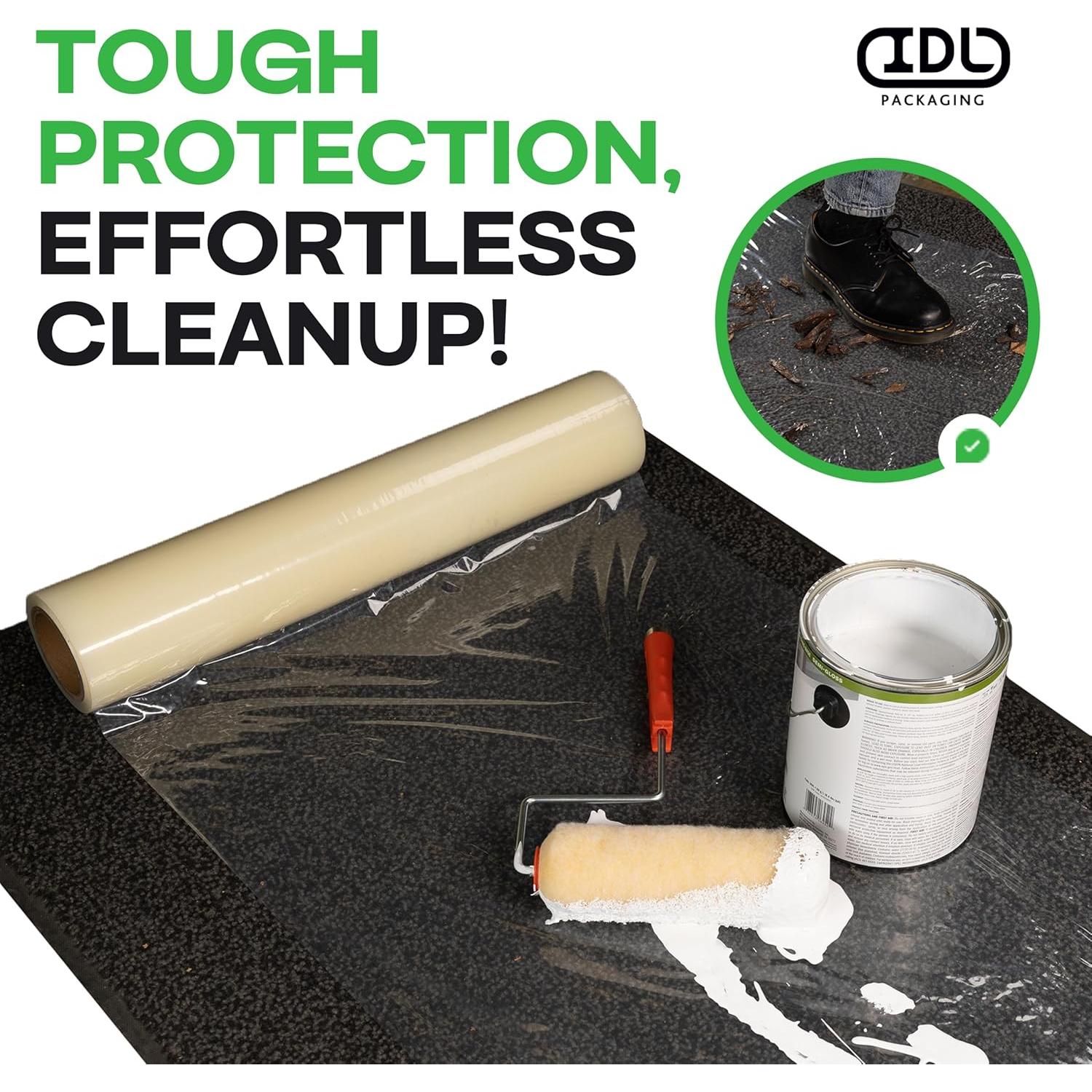 Película de Protección para Alfombra IDL 61 cm x 61 m 3 mil