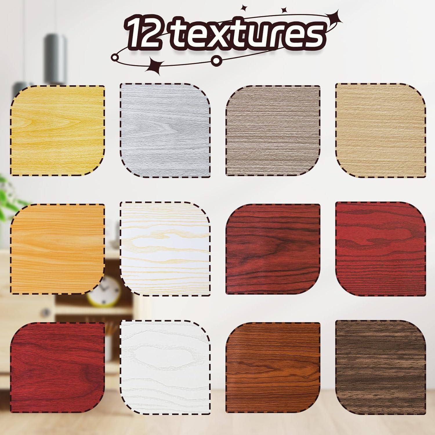 Cinta de Grano de Madera Autoadhesiva Jinenat 4m Beige