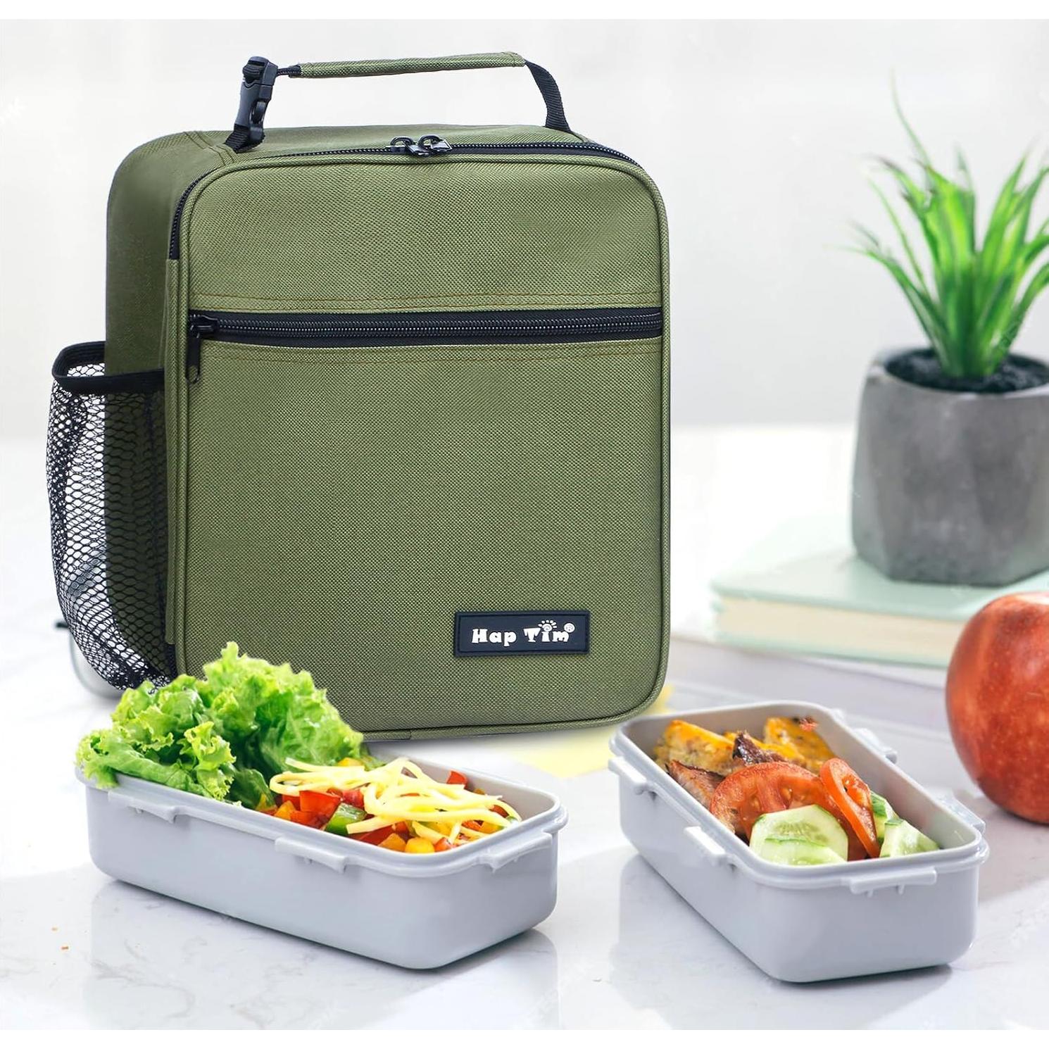 Bolsa de Almuerzo Aislada Hap Tim Verde Militar 0.51 kg