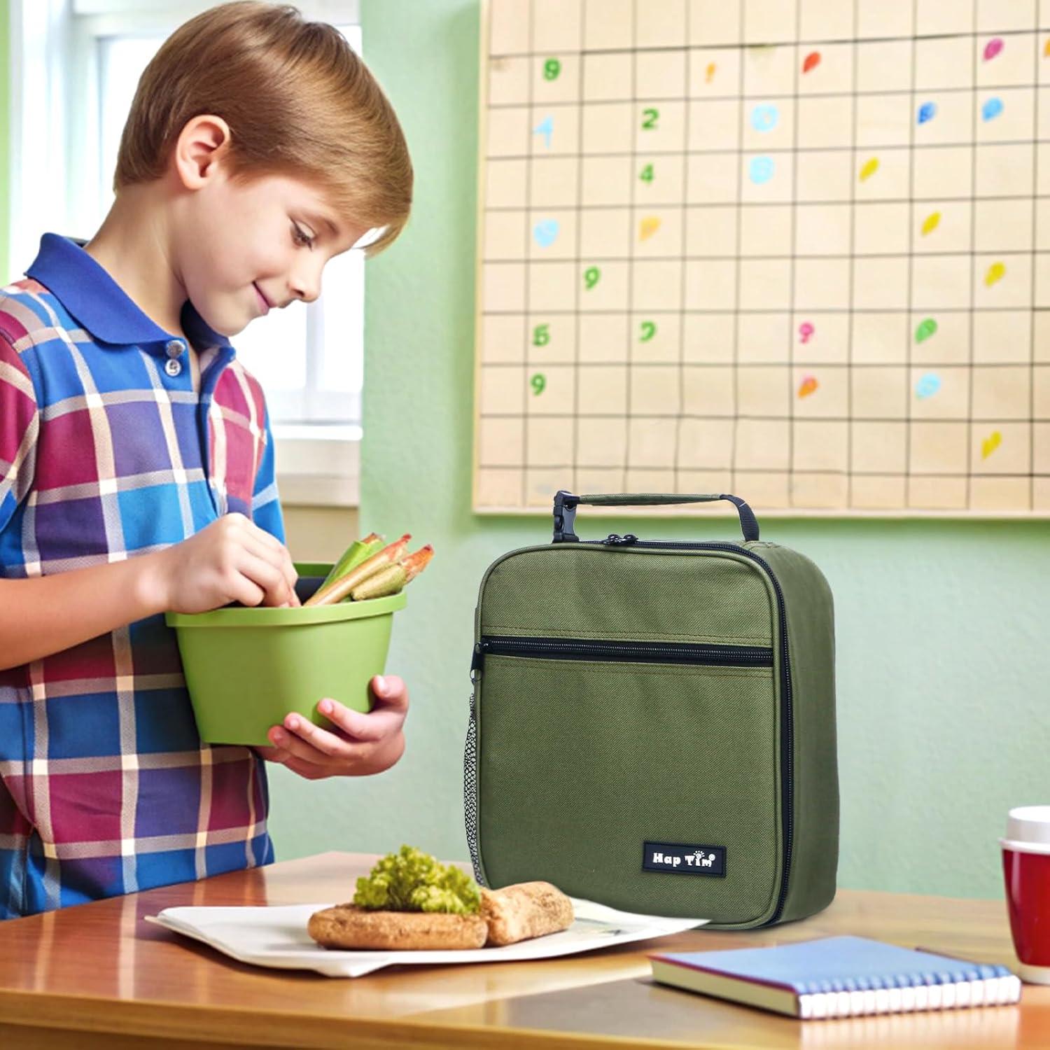 Bolsa de Almuerzo Aislada Hap Tim Verde Militar 0.51 kg