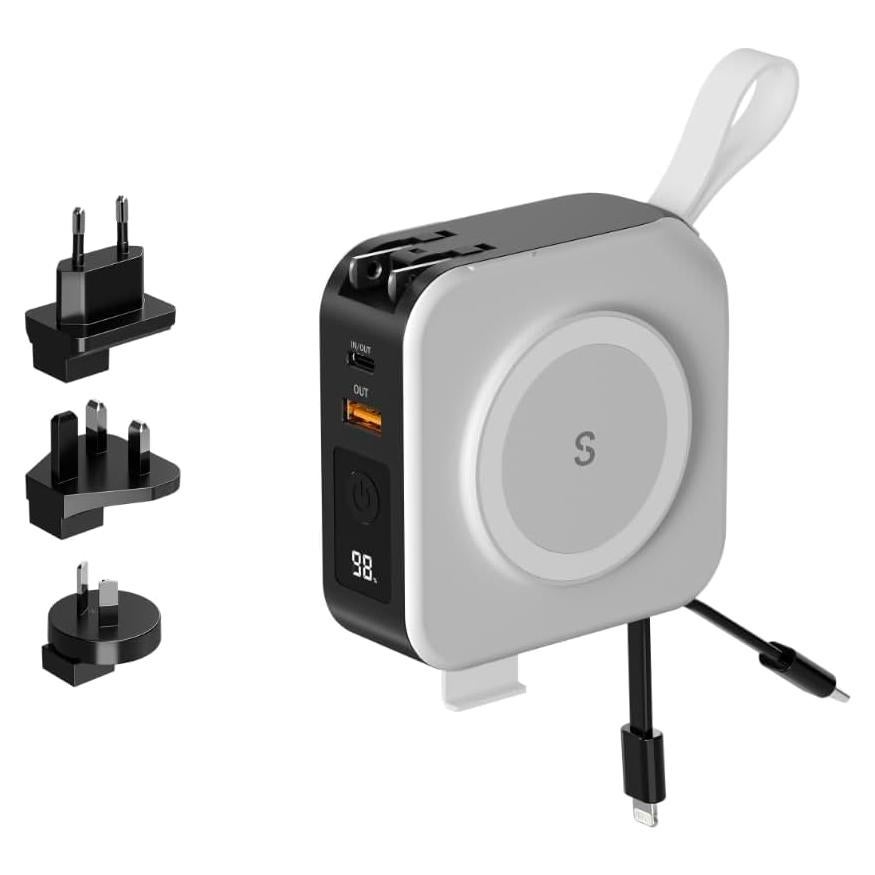 Cargador Portátil PowerPack Universal 10,000mAh con Adaptadores