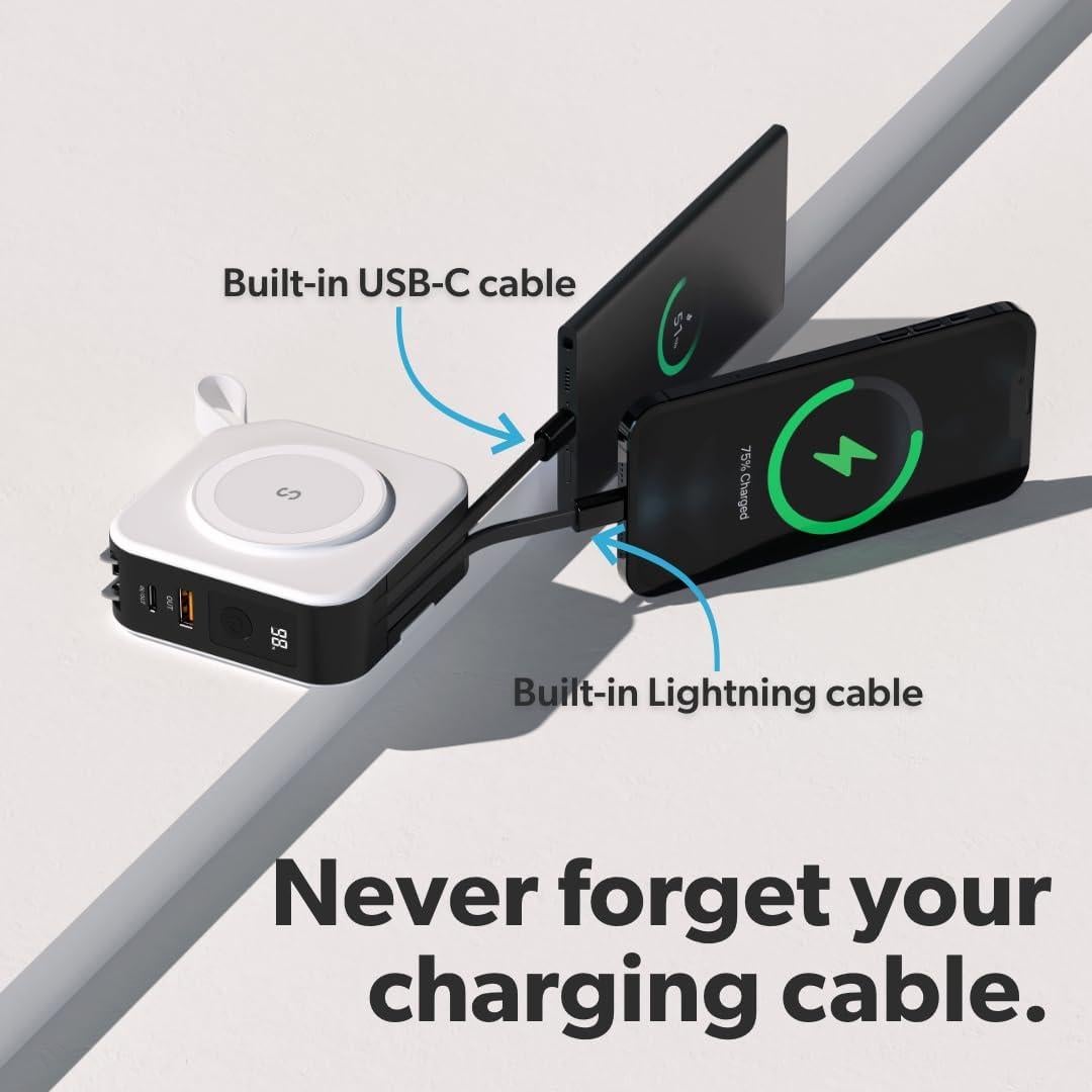 Cargador Portátil PowerPack Universal 10,000mAh con Adaptadores