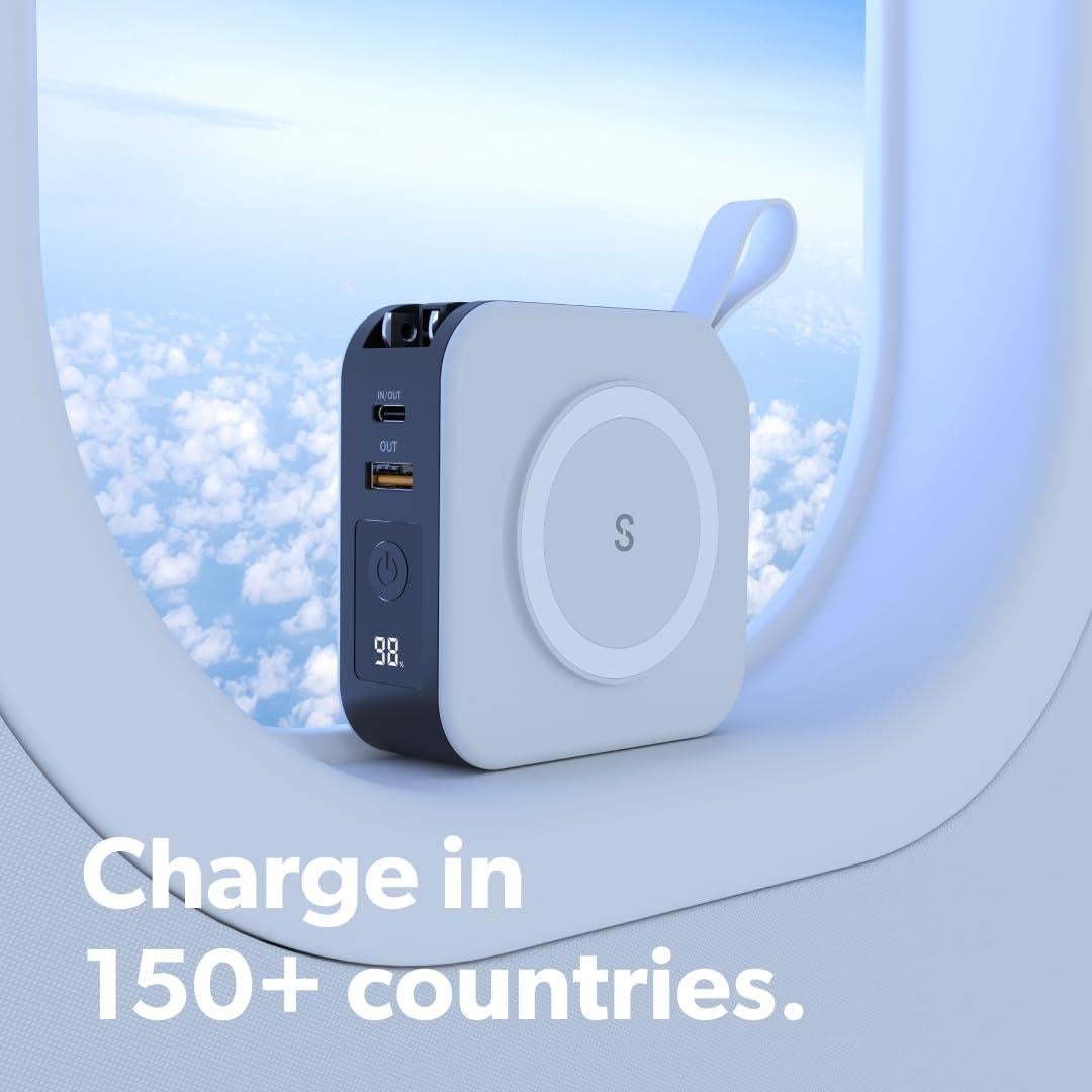 Cargador Portátil PowerPack Universal 10,000mAh con Adaptadores