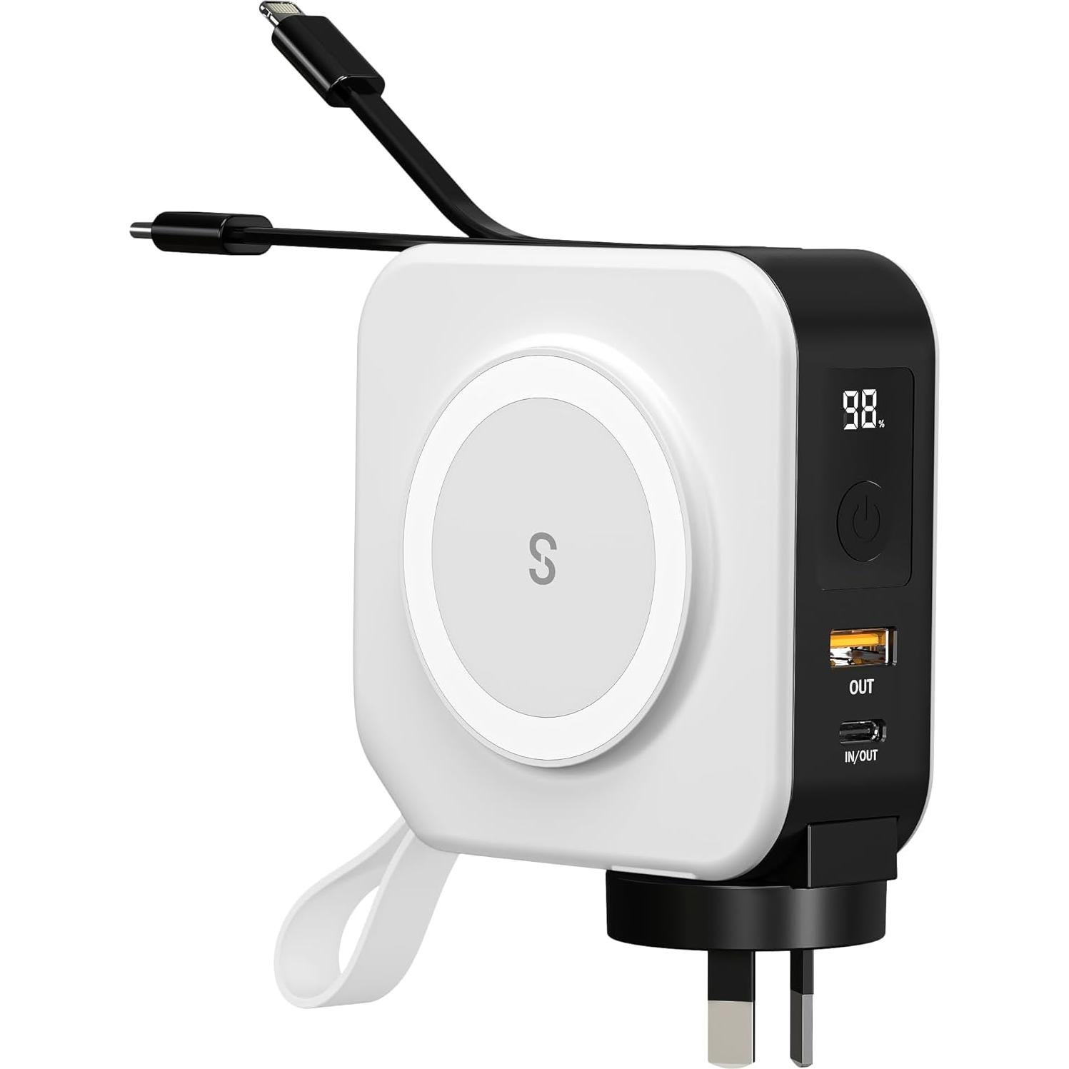 Cargador Portátil PowerPack Universal 10,000mAh con Adaptadores