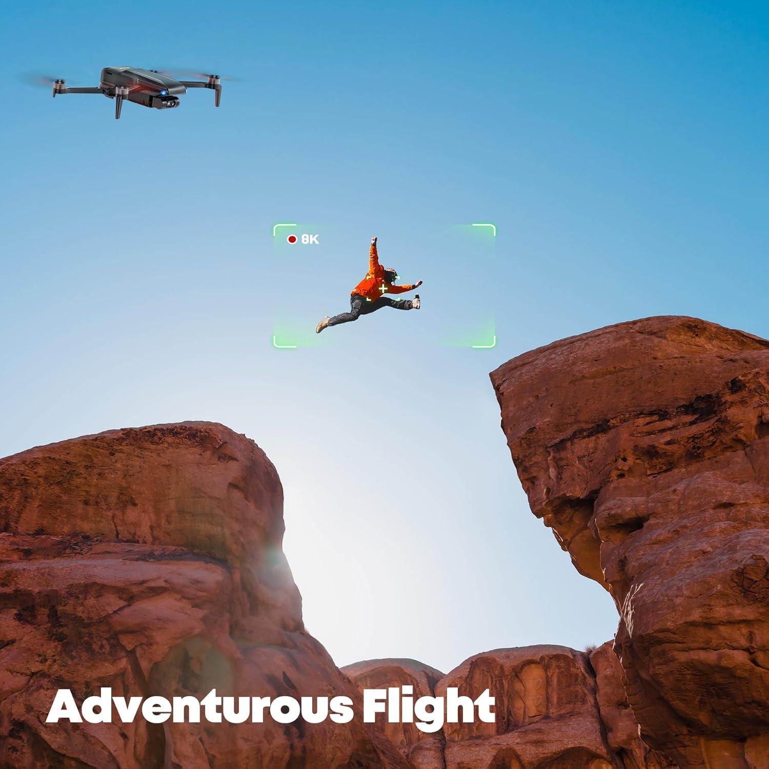 Dron Bwine F7MINI 8K con Gimbal 3 Ejes y GPS - 248g