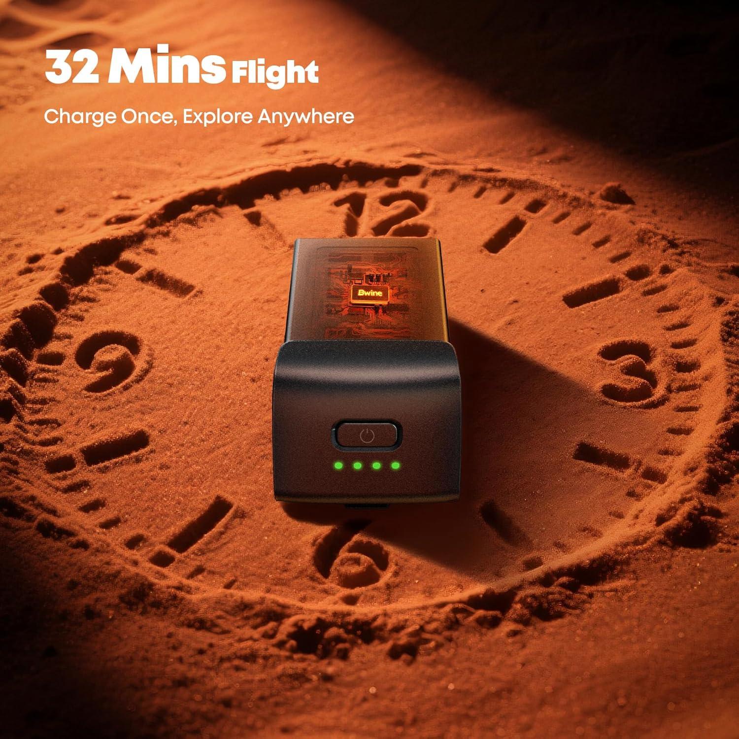 Dron Bwine F7MINI 8K con Gimbal 3 Ejes y GPS - 248g