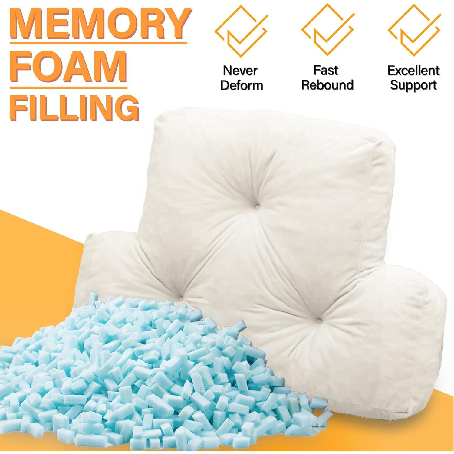 Cojín Lumbar de Espuma Viscoelástica 1 MIDDLE ONE Beige