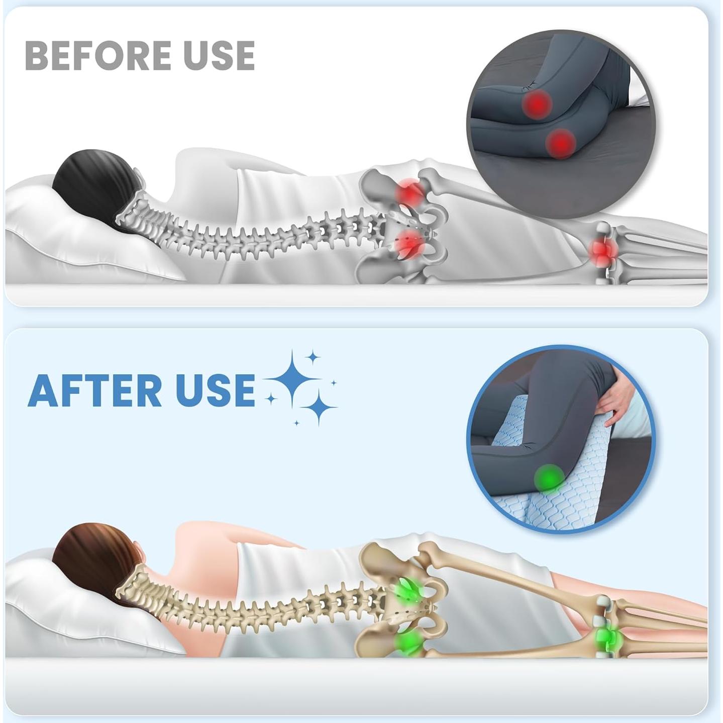 Almohada para Rodillas puredown F-PD-PP82042-NEW Azul