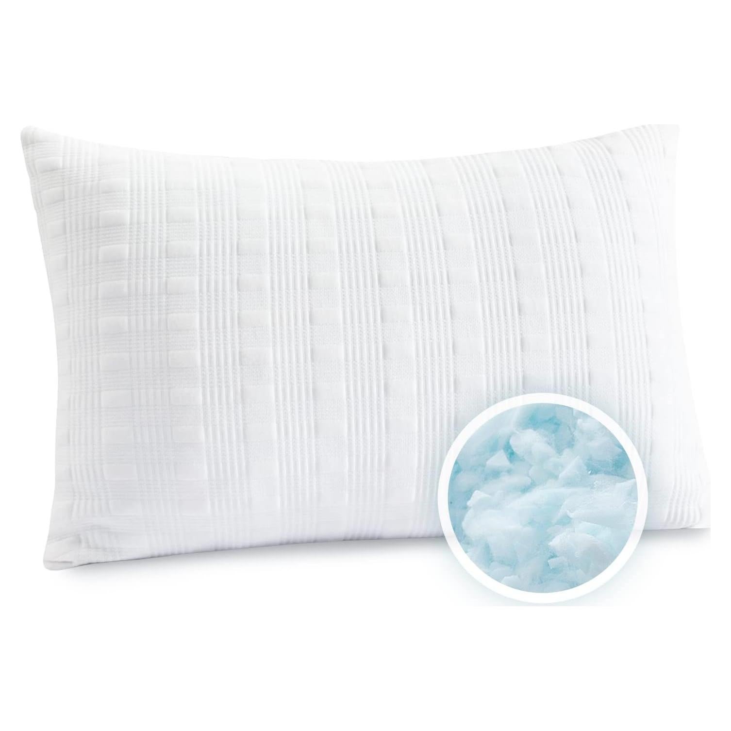 Almohada Refrigerante Meoflaw Estándar Ajustable Espuma Viscoelástica