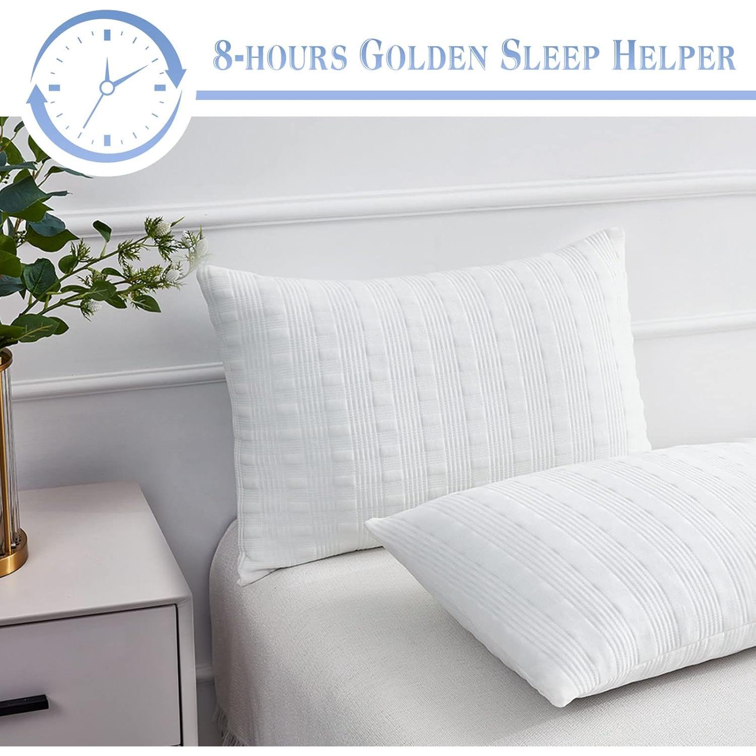 Almohada Refrigerante Meoflaw Estándar Ajustable Espuma Viscoelástica