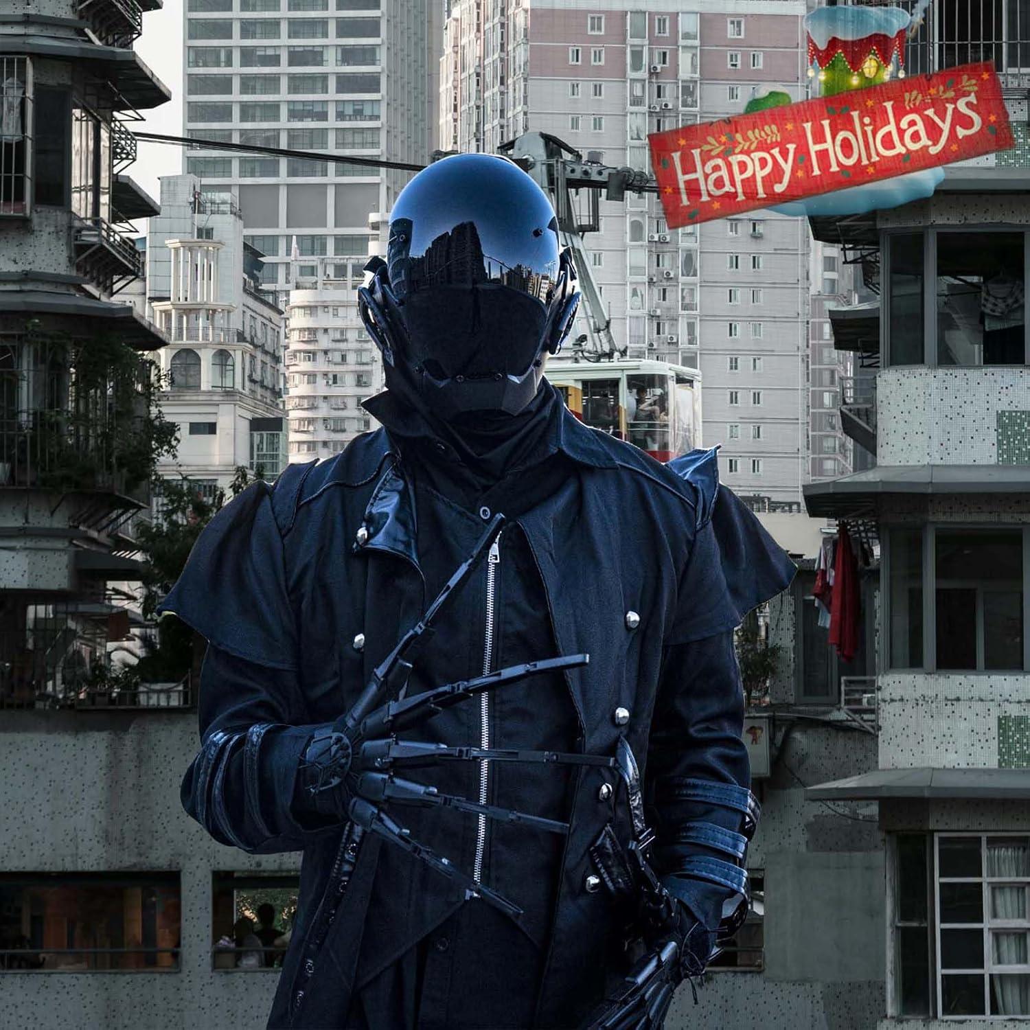 Dedos Articulados Halloween Magoog - Garras con Guantes Negros