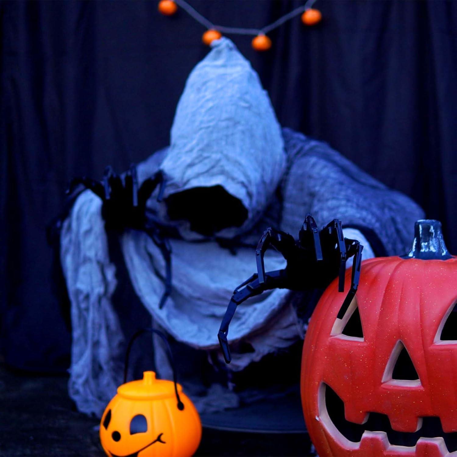 Dedos Articulados Halloween Magoog - Garras con Guantes Negros