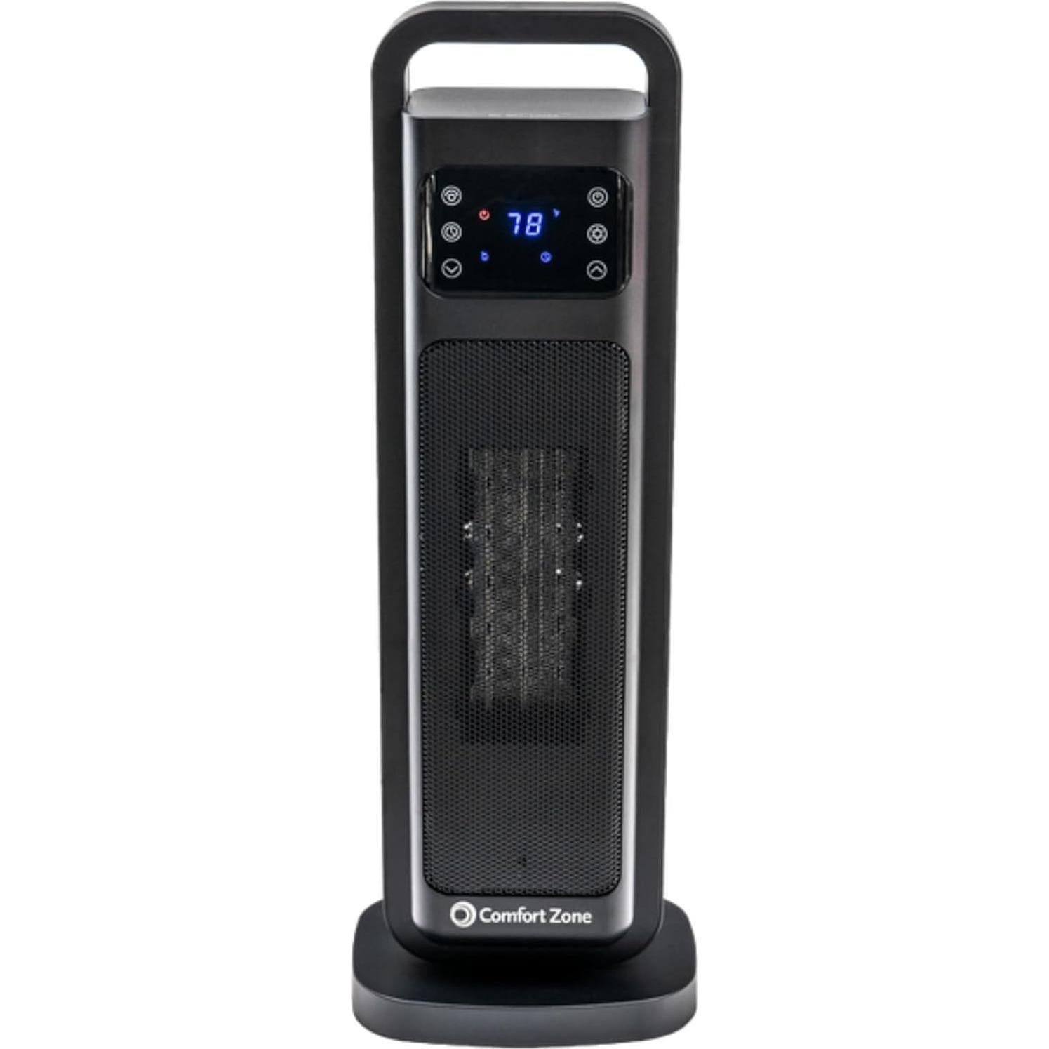 Calentador de Torre Digital Comfort Zone 66 cm con Control Remoto
