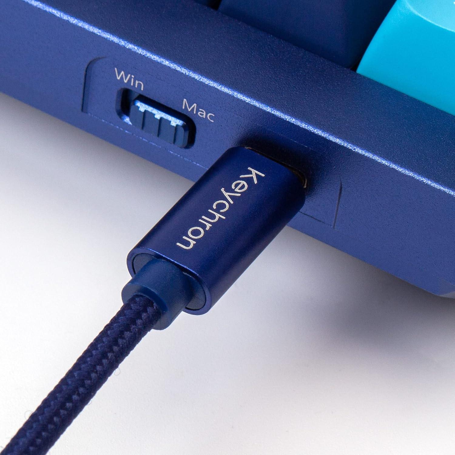 Teclado Mecánico Keychron Q5 RGB 96% Gateron Azul Personalizable