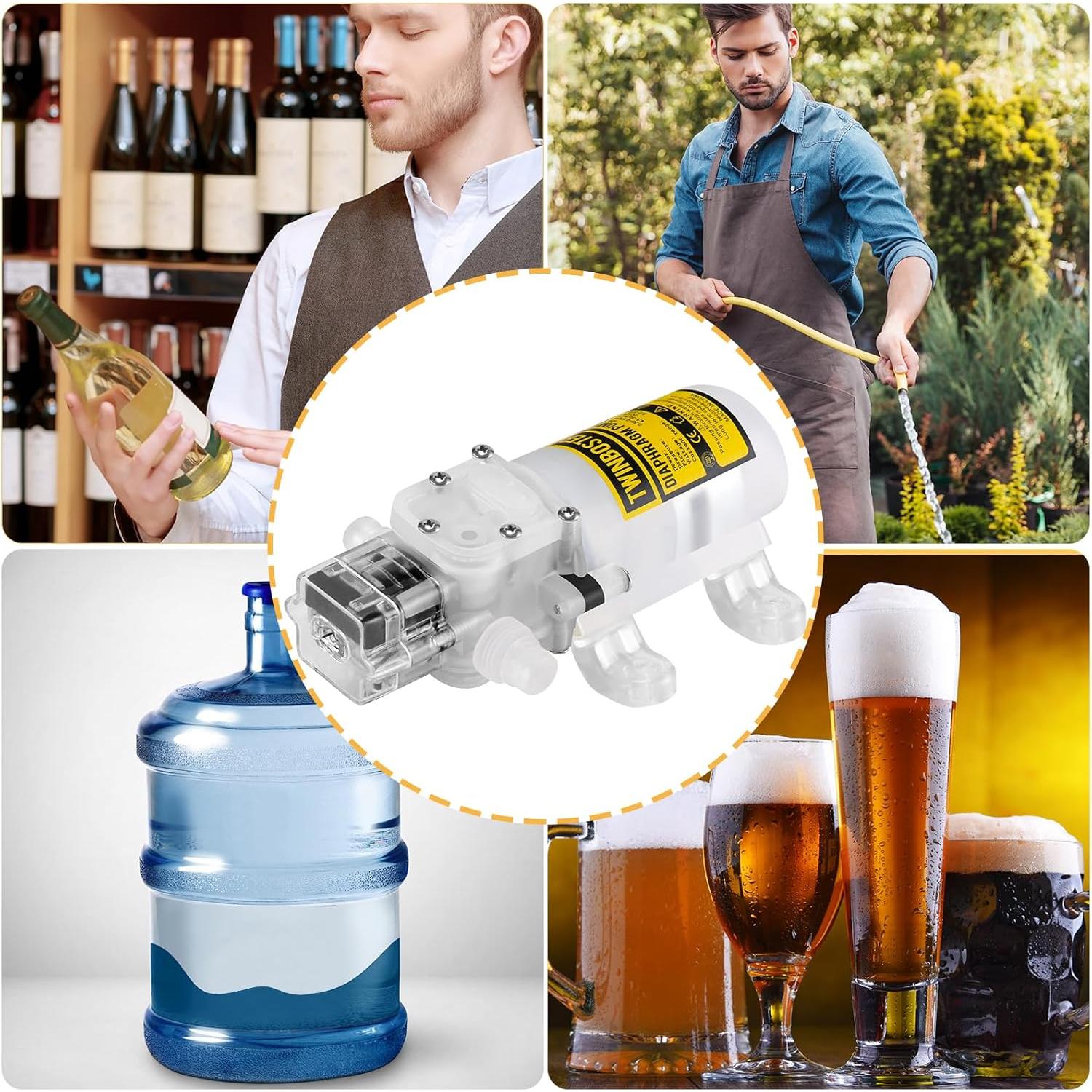 Bomba de Transferencia de Vino Twinboster 100-230V 3.785 LPM