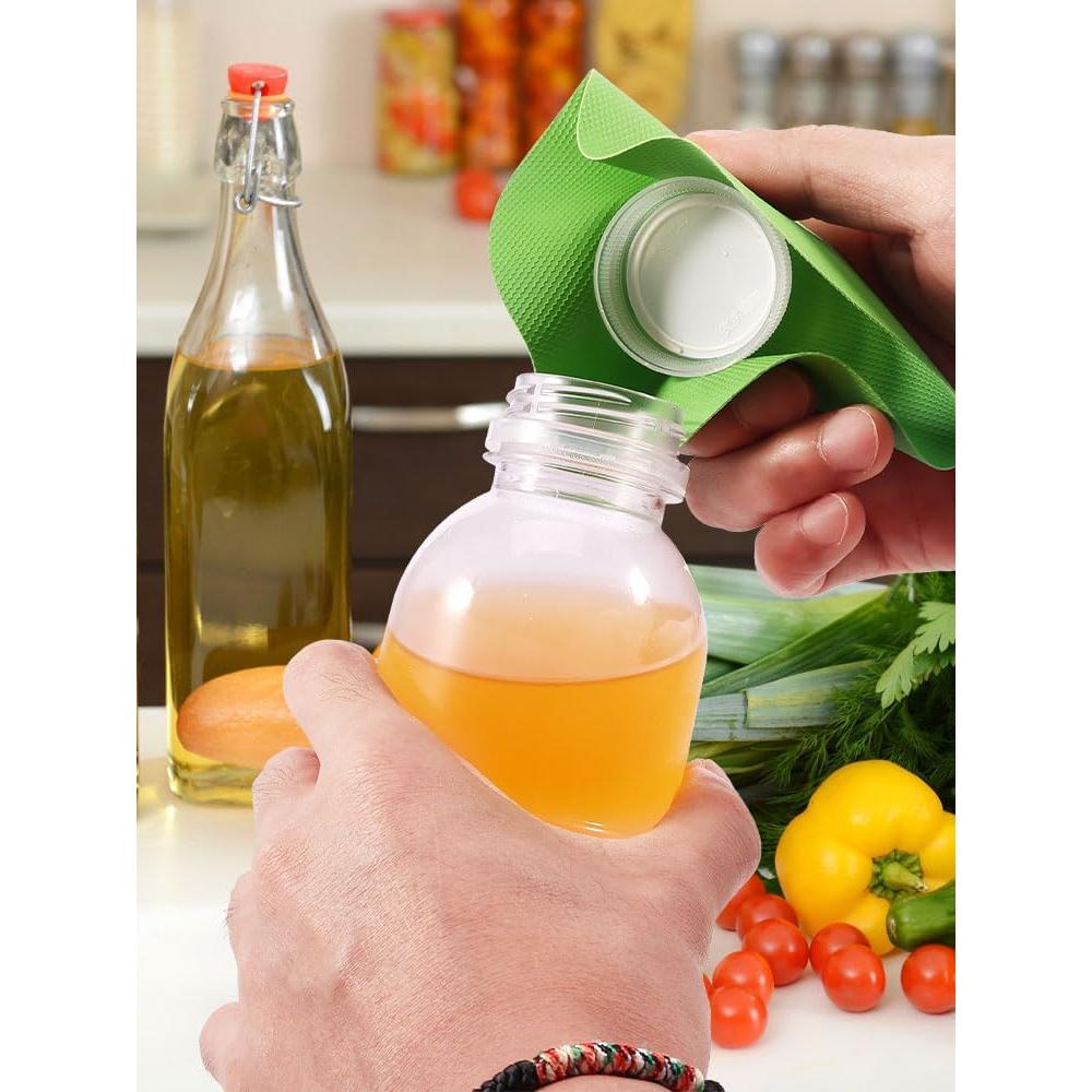 Jar Opener Gripper Pads, Round Heat-insulated Non-Slip Gripper Pads for Jars, Kitchen Tool for Easy Opening Weak Arthritic Hands & Seniors (12)