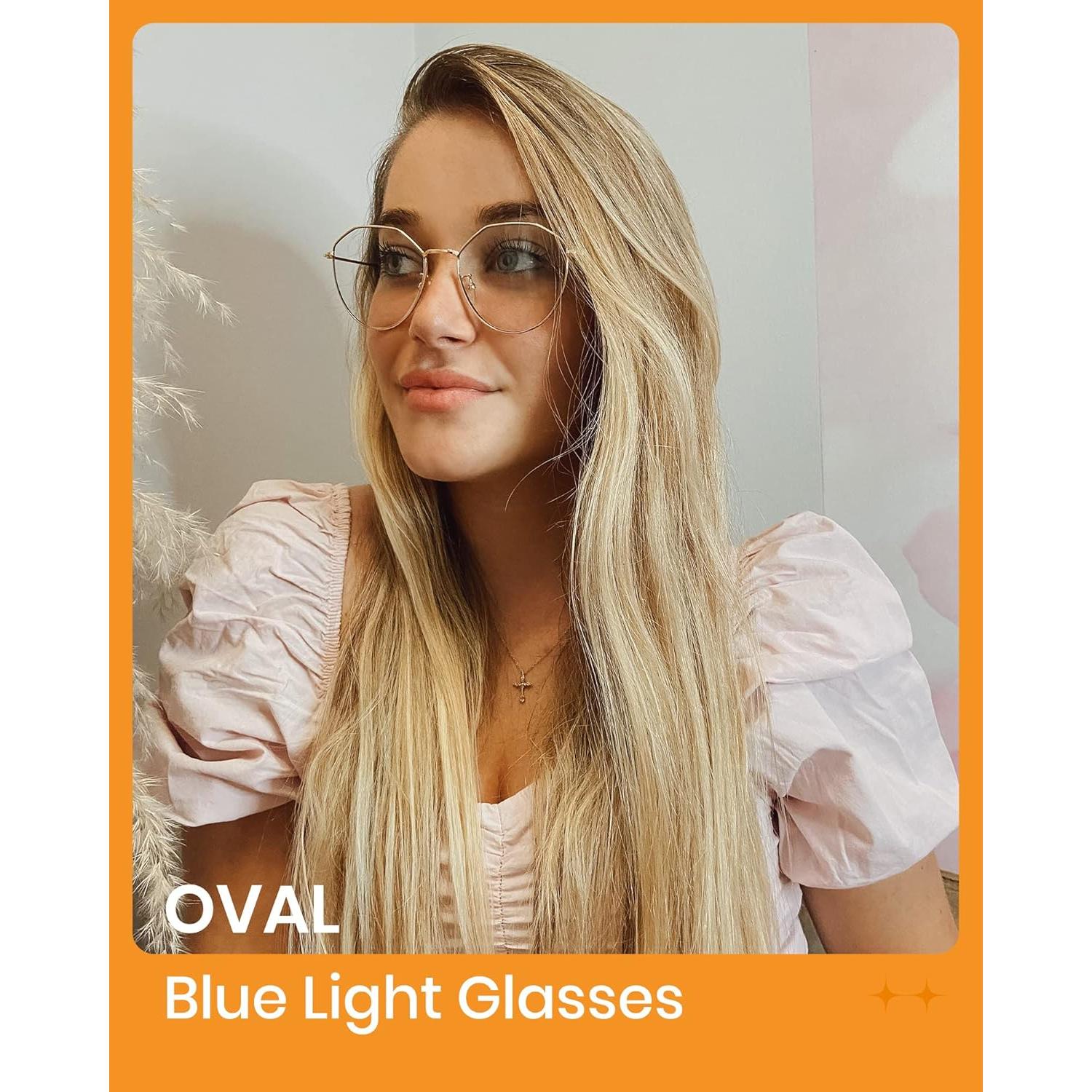 Gafas de Luz Azul Cyxus Metalicas para Hombres y Mujeres