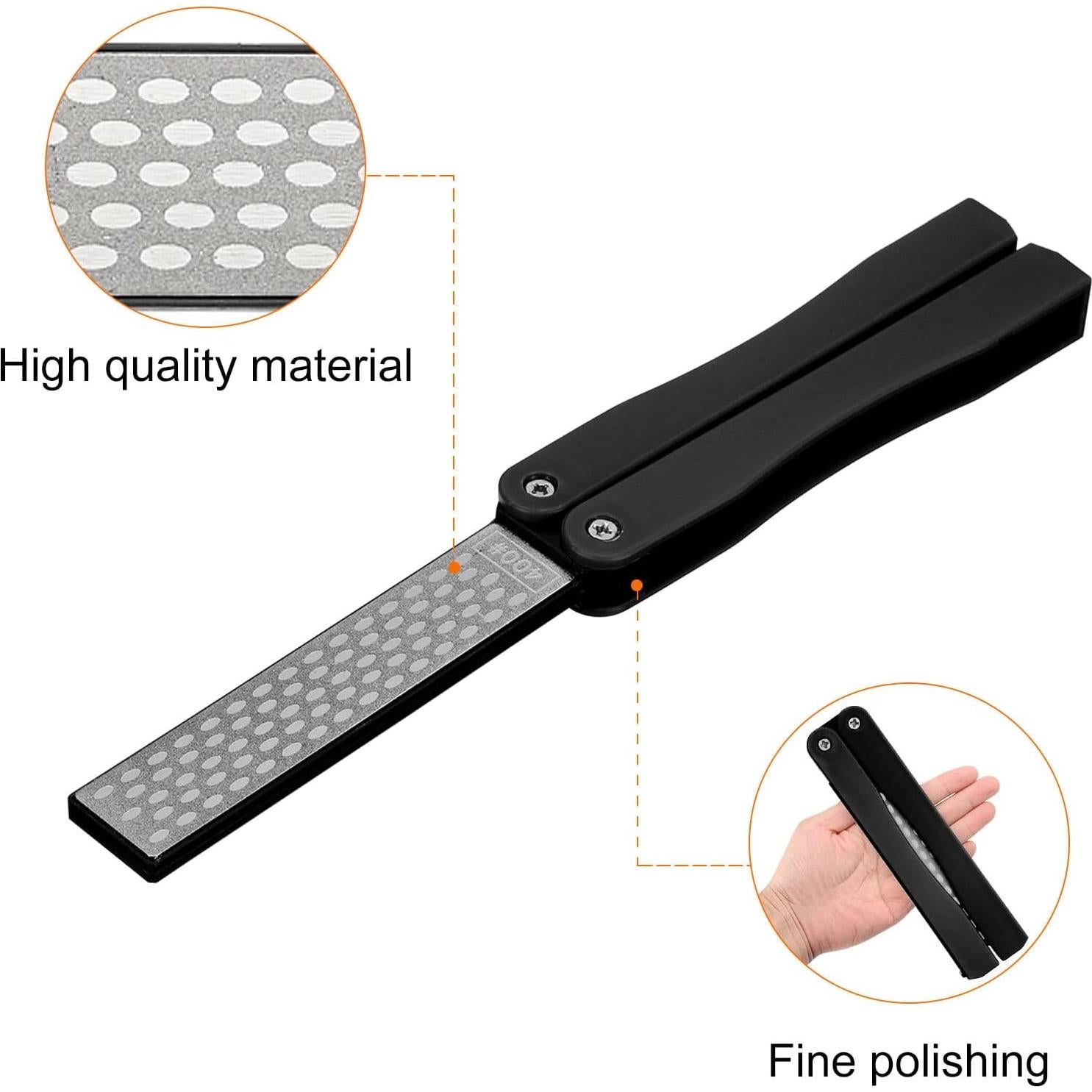 Piedra de Afilado Doble Cara HARFINGTON 400/600 Grano Diamante