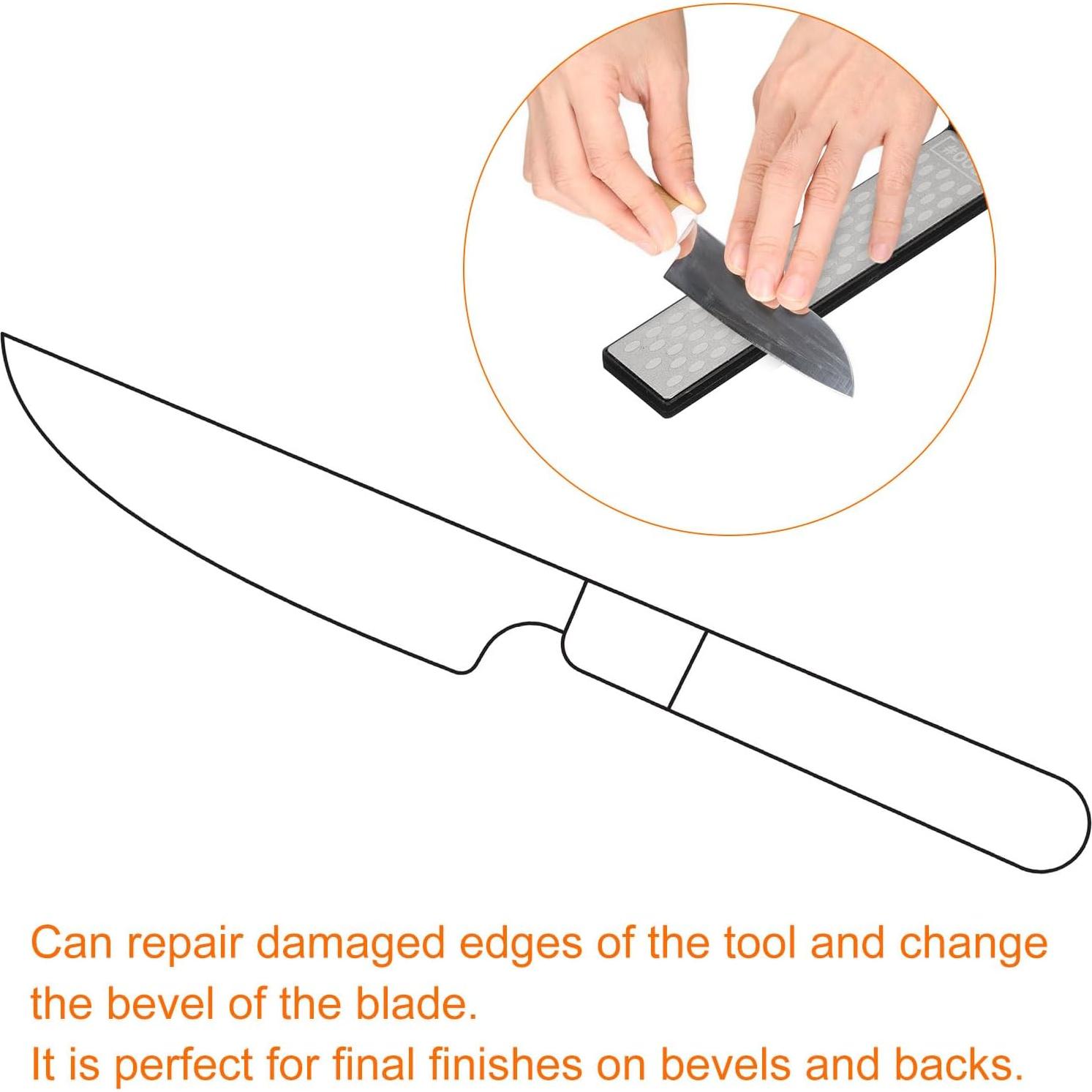 Piedra de Afilado Doble Cara HARFINGTON 400/600 Grano Diamante
