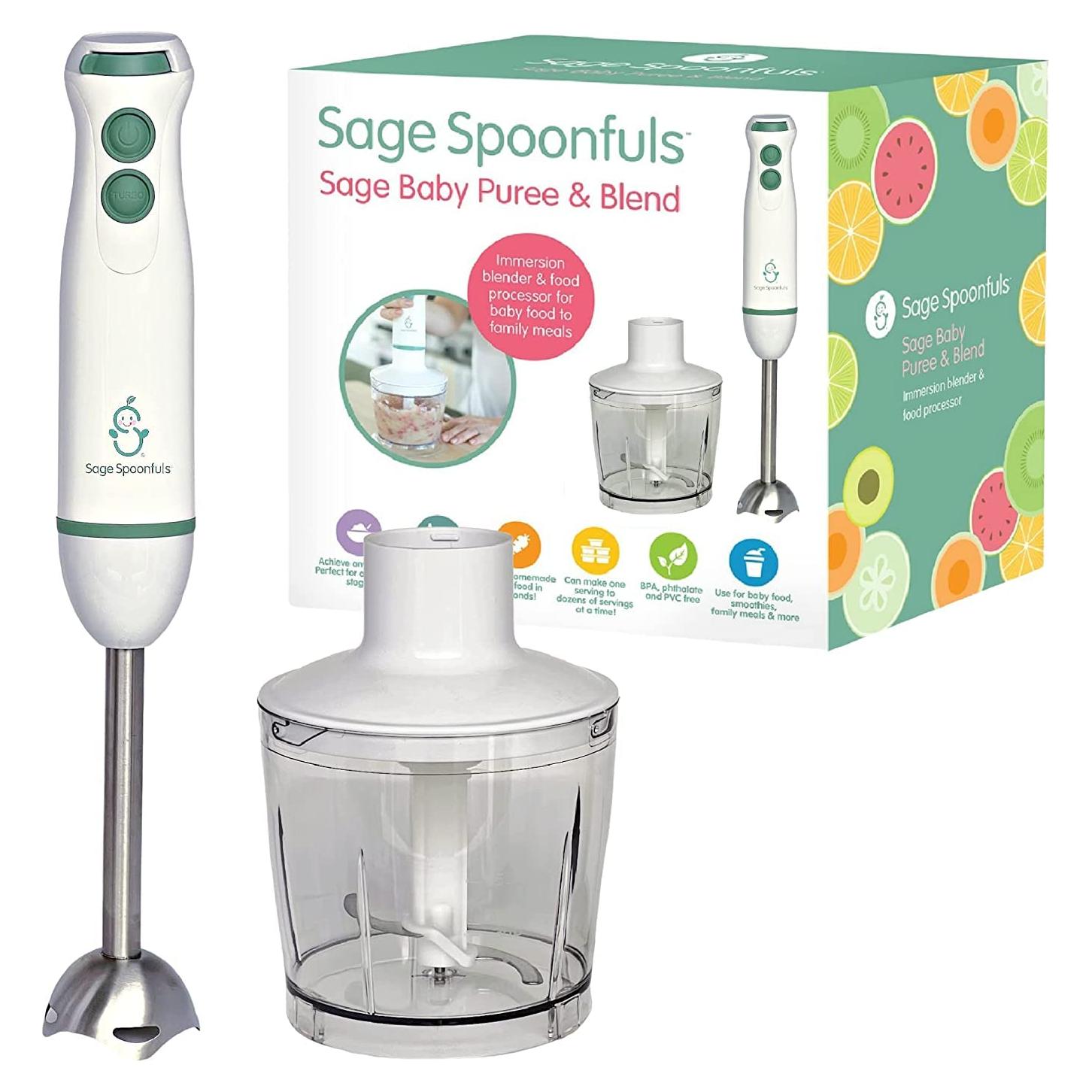 Hacedor de Comida para Bebés Sage Spoonfuls 0.95L Blanco