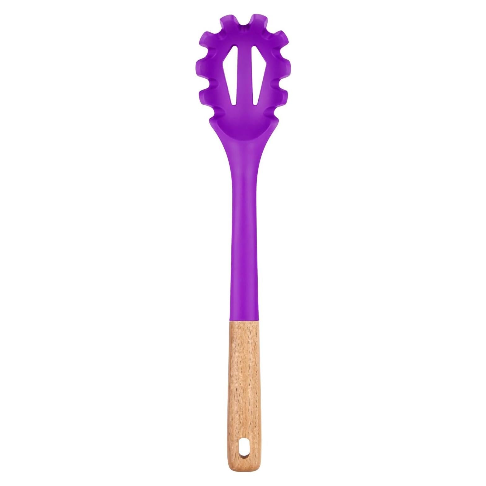 Tenedor de Pasta Badiano de Silicona Antiadherente 32.5 cm