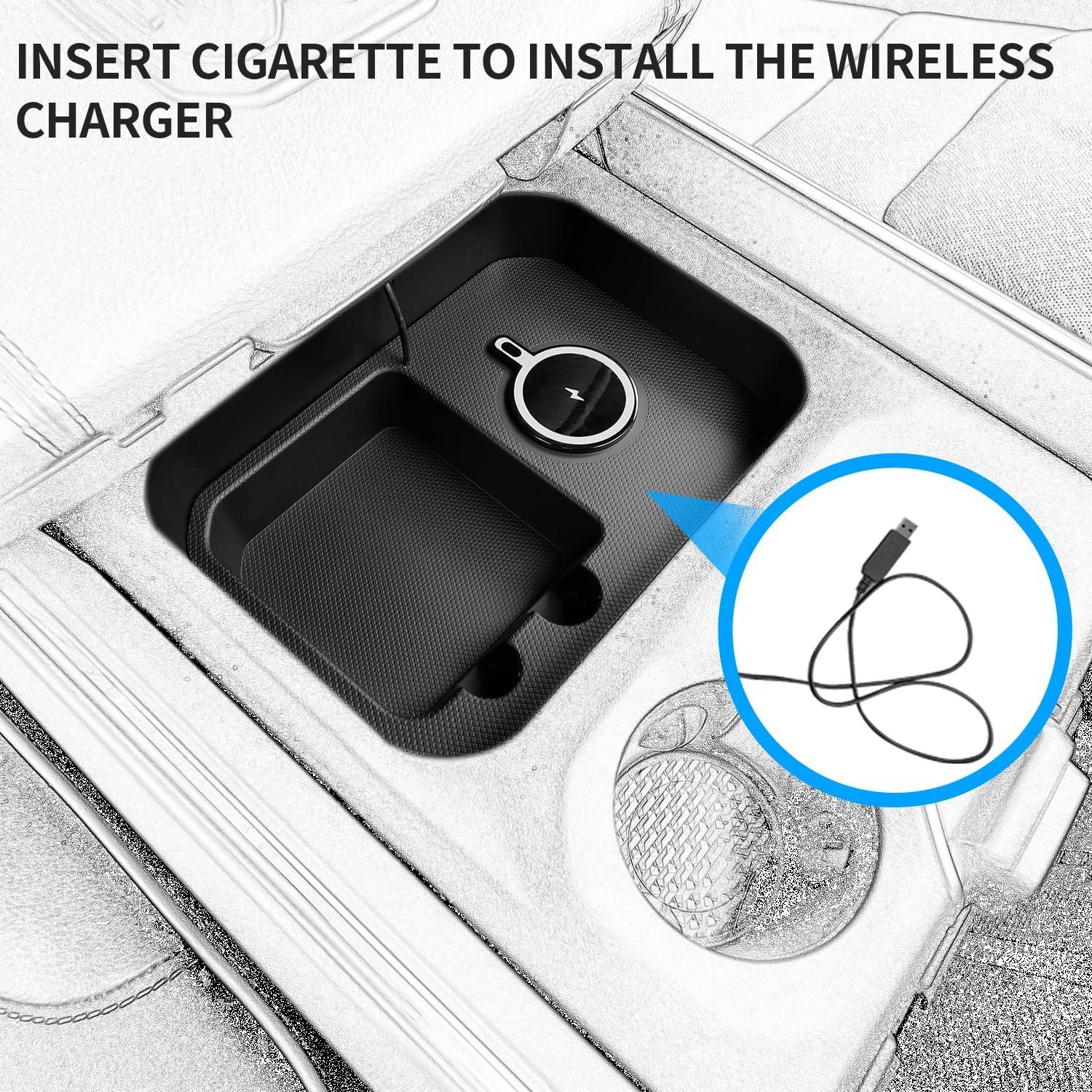 Cargador Inalámbrico Xipoo 15W para Dodge Ram 2019-2024