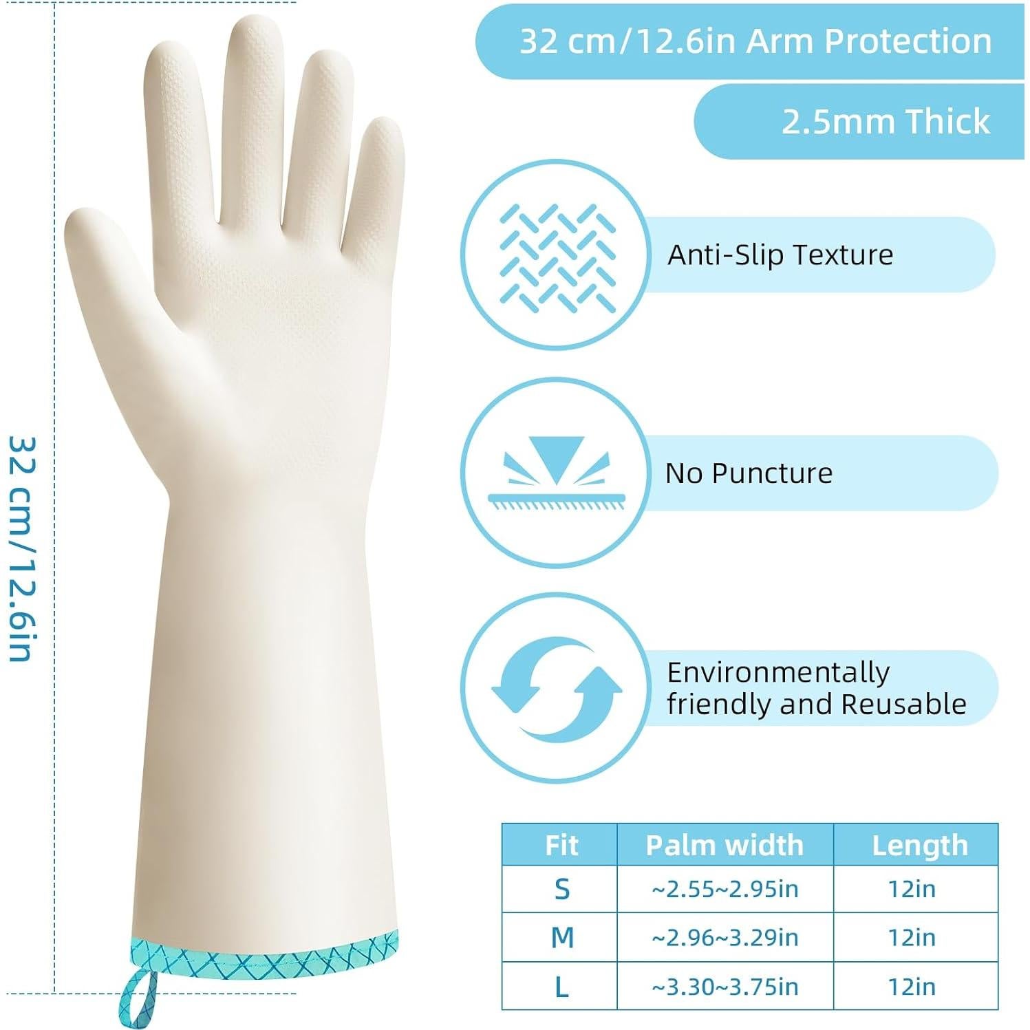 Kit de limpieza XIBIGEYE 7 piezas con guantes de nitrilo