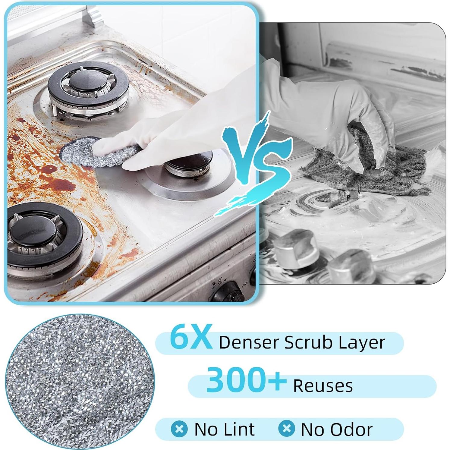 Kit de limpieza XIBIGEYE 7 piezas con guantes de nitrilo