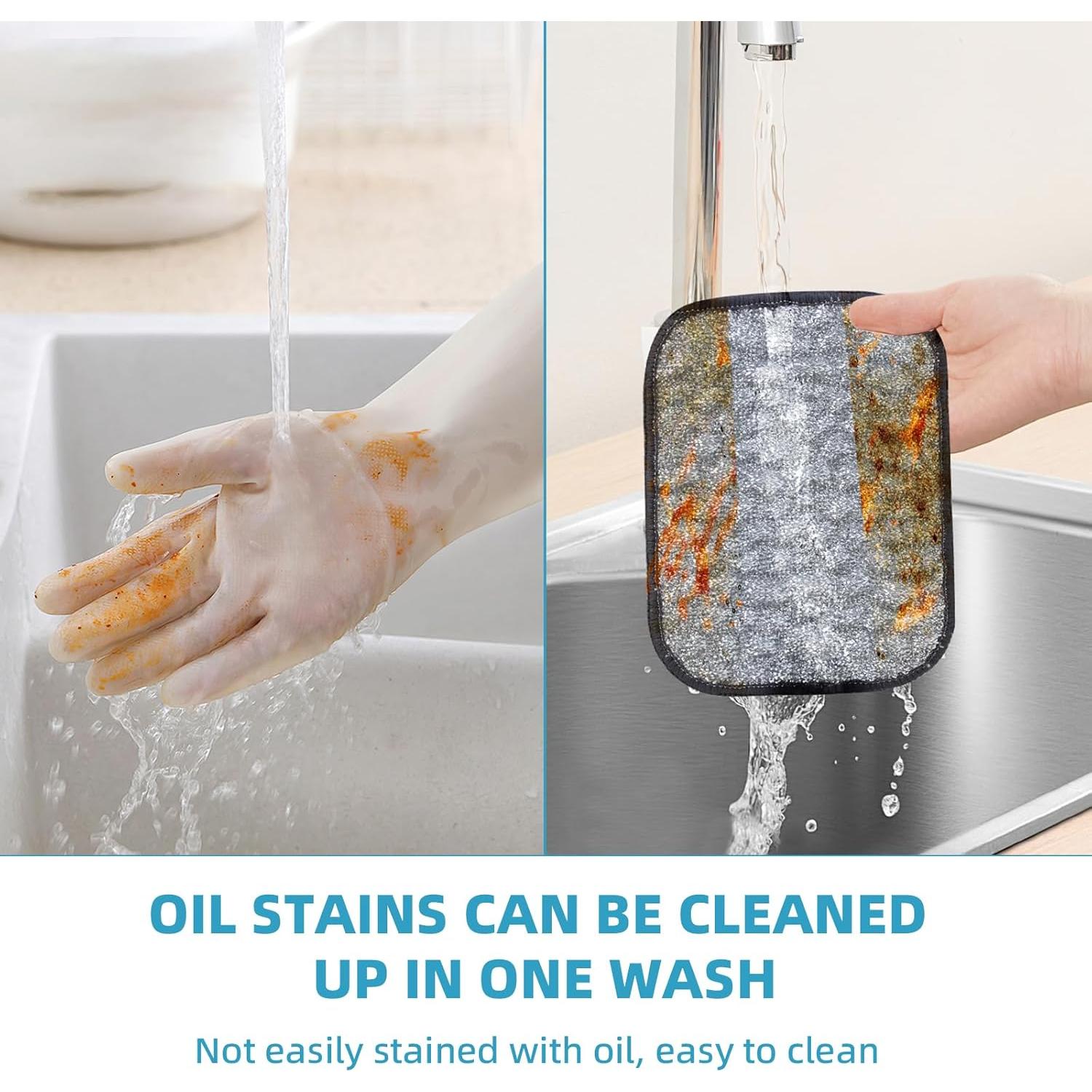 Kit de limpieza XIBIGEYE 7 piezas con guantes de nitrilo