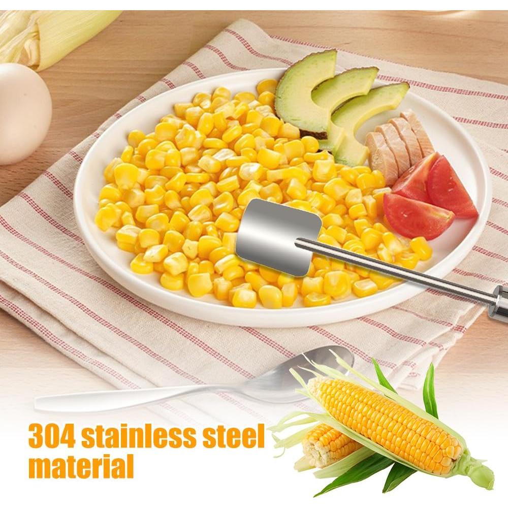 Corn Peeler Corn Peeler for Corn on The Cob,2025 New Corn Cob Stripper Cutter Remover Kitchen Indoor,Corn Peelers on The Cobs Holders for Women Home Dining Enthusiasts Gadget (1 Pcs)