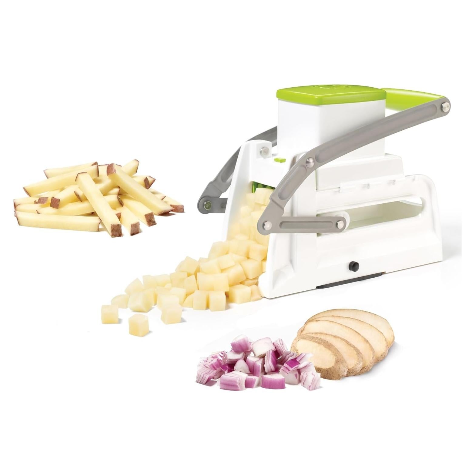 Cortador y Cubo Pro Starfrit 3-en-1 para Verduras y Papas Fritas