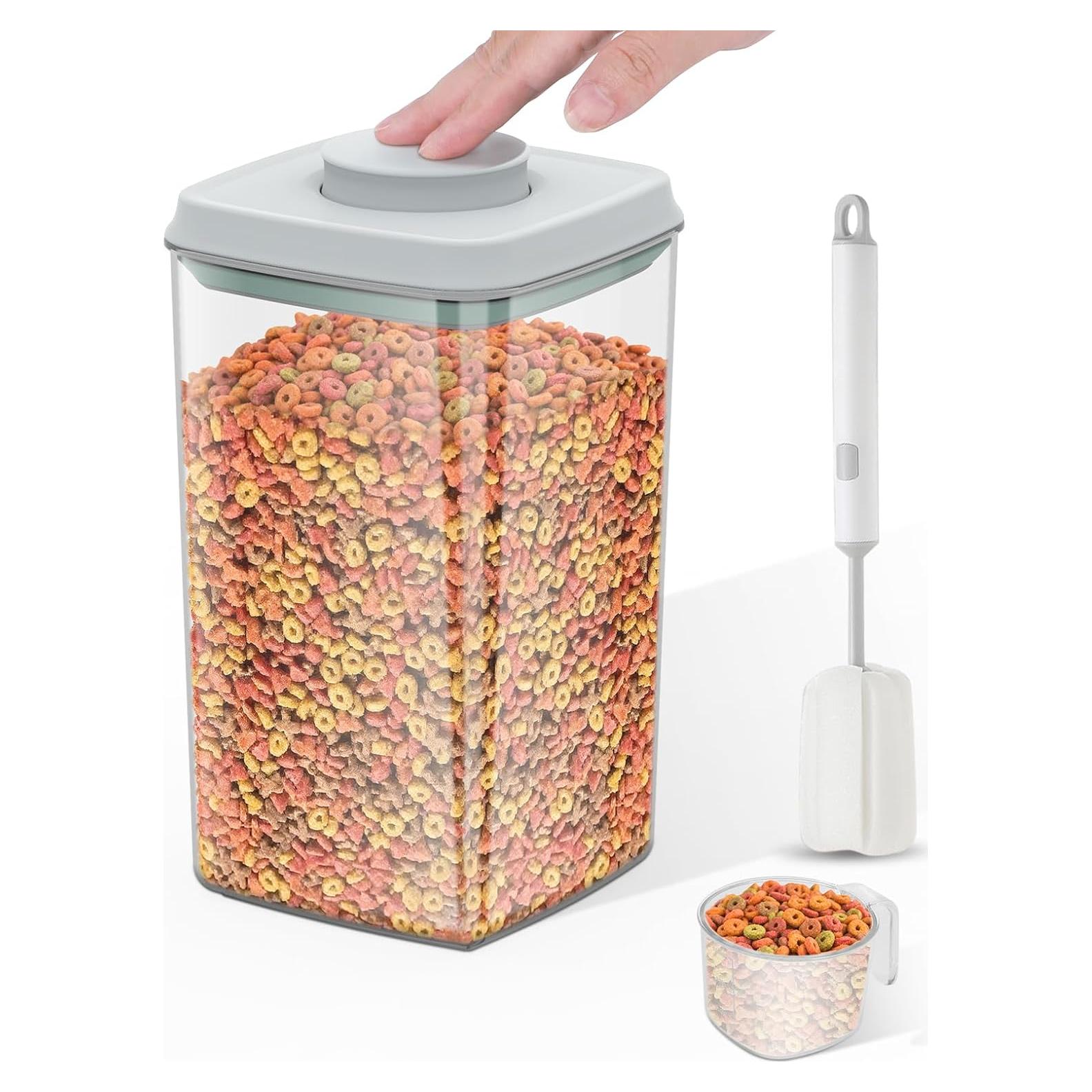 Contenedor Hermético de Almacenamiento para Comida de Mascotas LEAWALK 4.2Qt