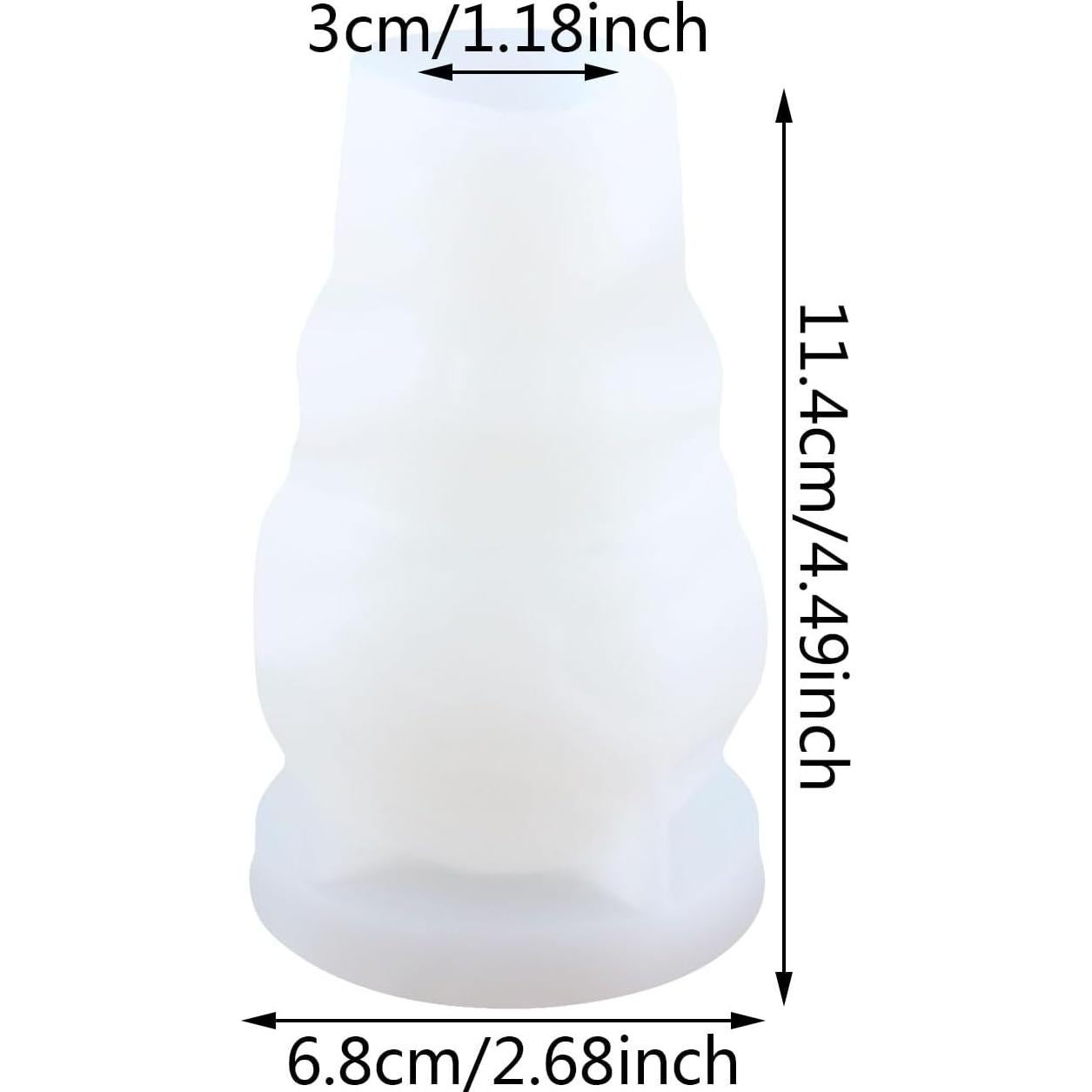 Molde de Silicona para Vela de Helado GLITZXFH 11.41cm