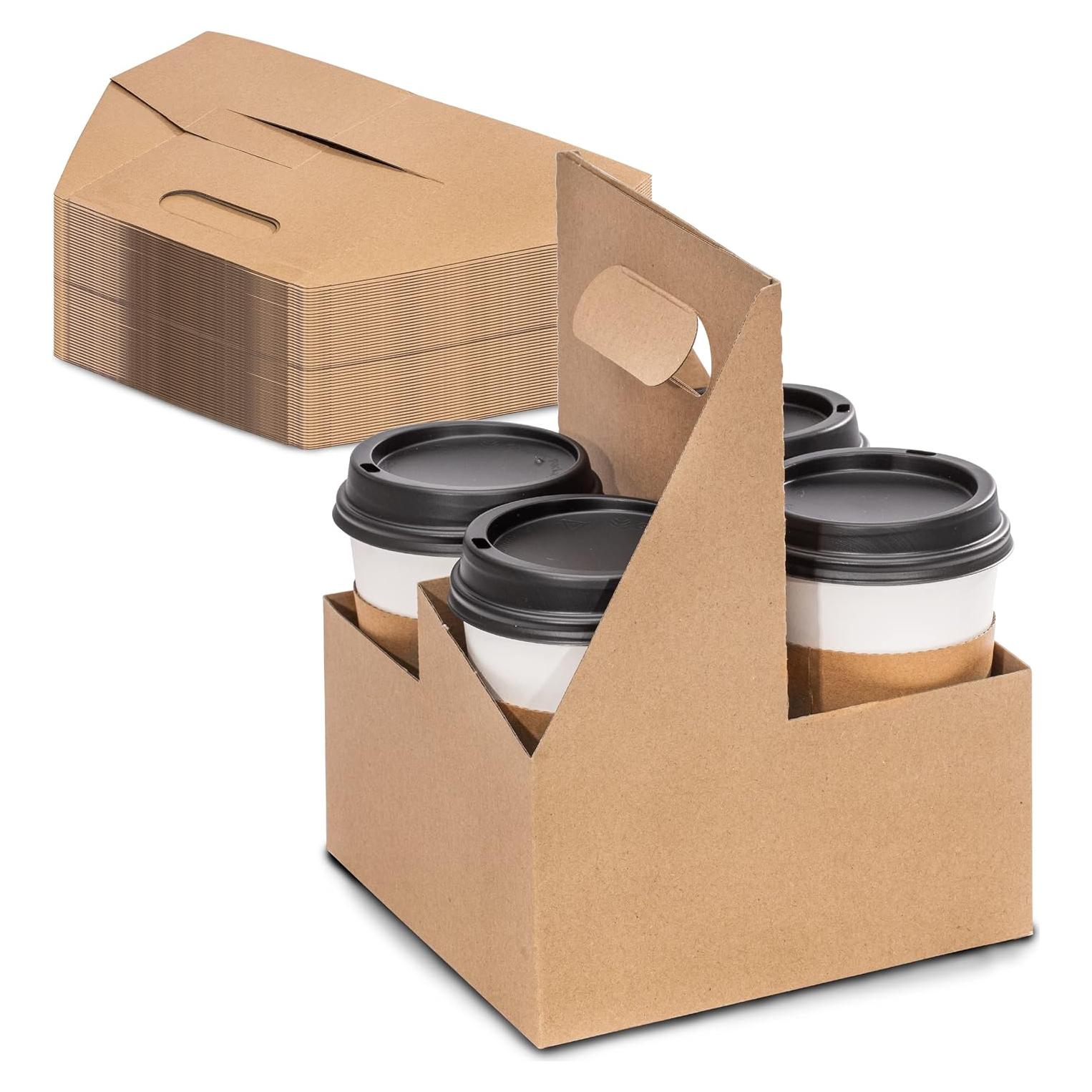 Soporte de Bebidas Desechable FMP Brands 4 Tazas 200 Unidades