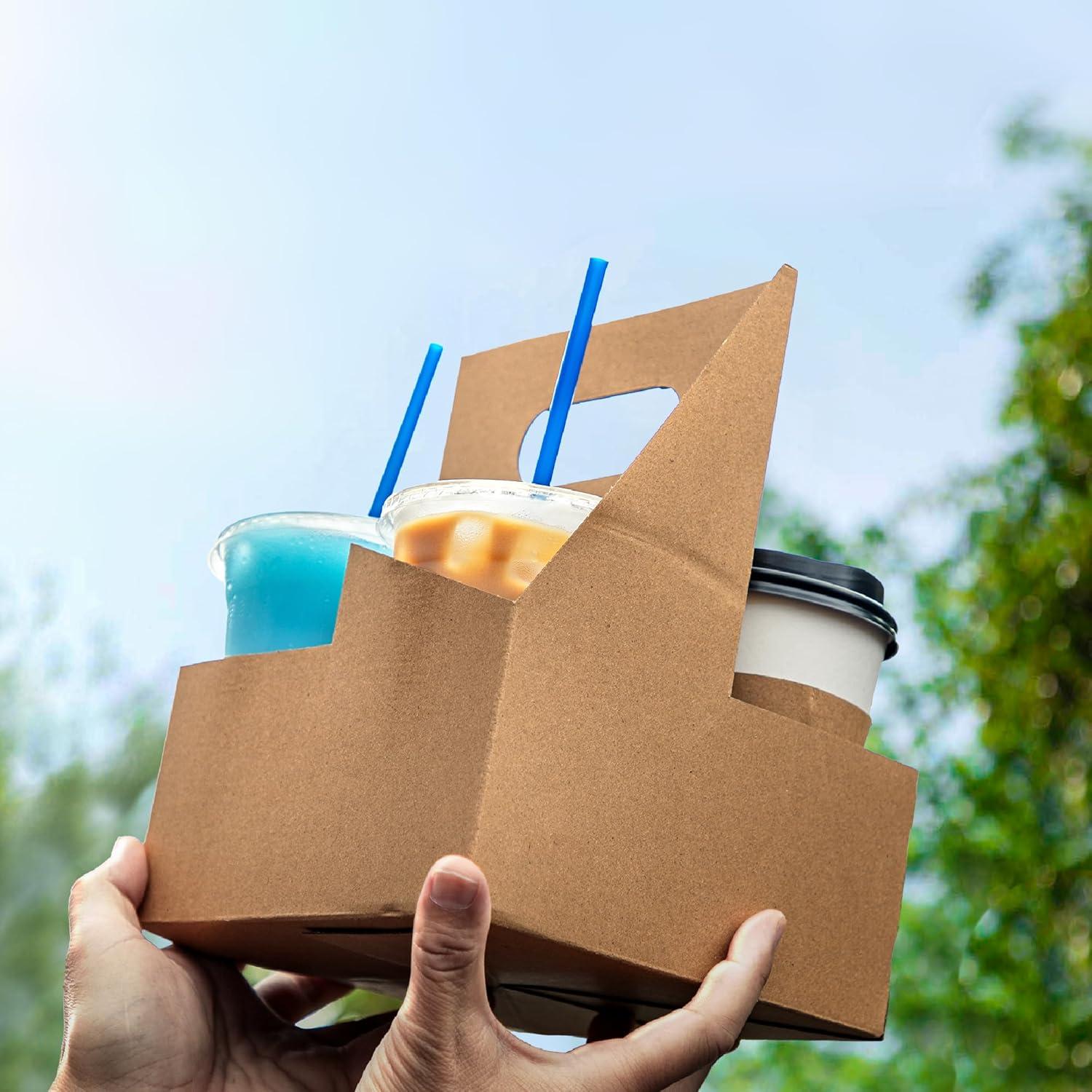 Soporte de Bebidas Desechable FMP Brands 4 Tazas 200 Unidades