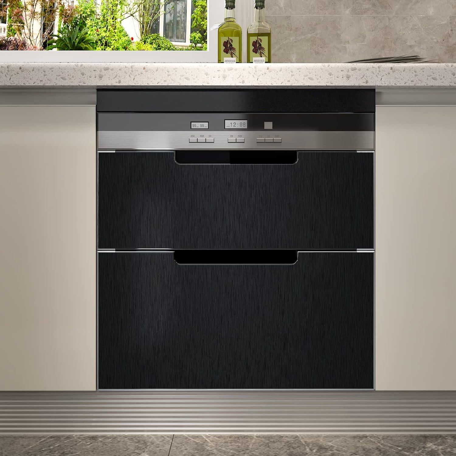 Papel Contacto Autoadhesivo CRE8TIVE Negro 30.48x203.2cm