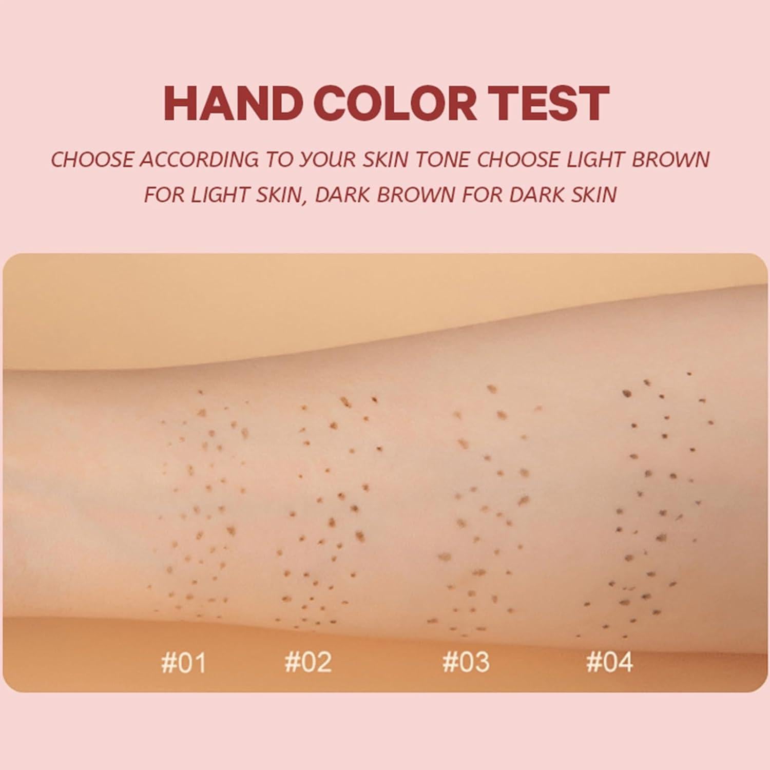 Kit Bolígrafos de Pecas Falsas y Delineador Negro Liopif