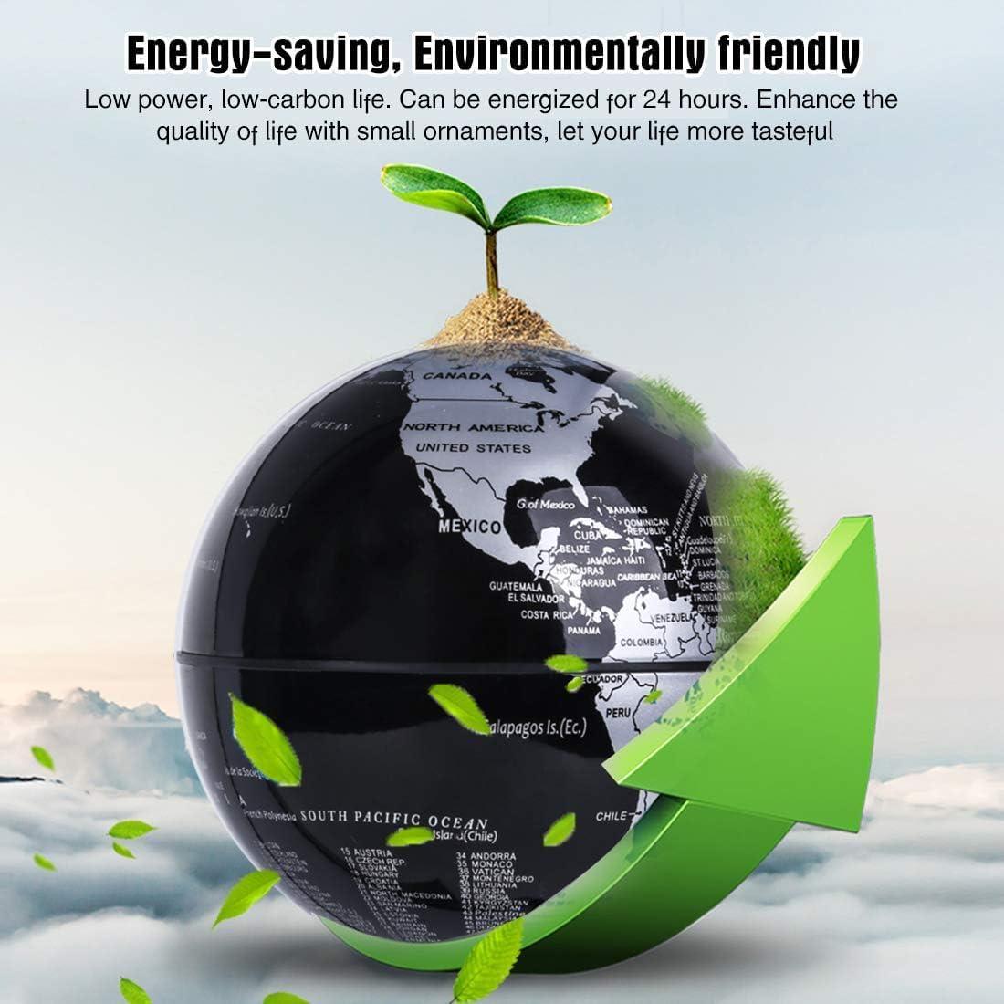 Globo Flotante de Levitación Magnética DCAUT 7.62 cm LED Negro