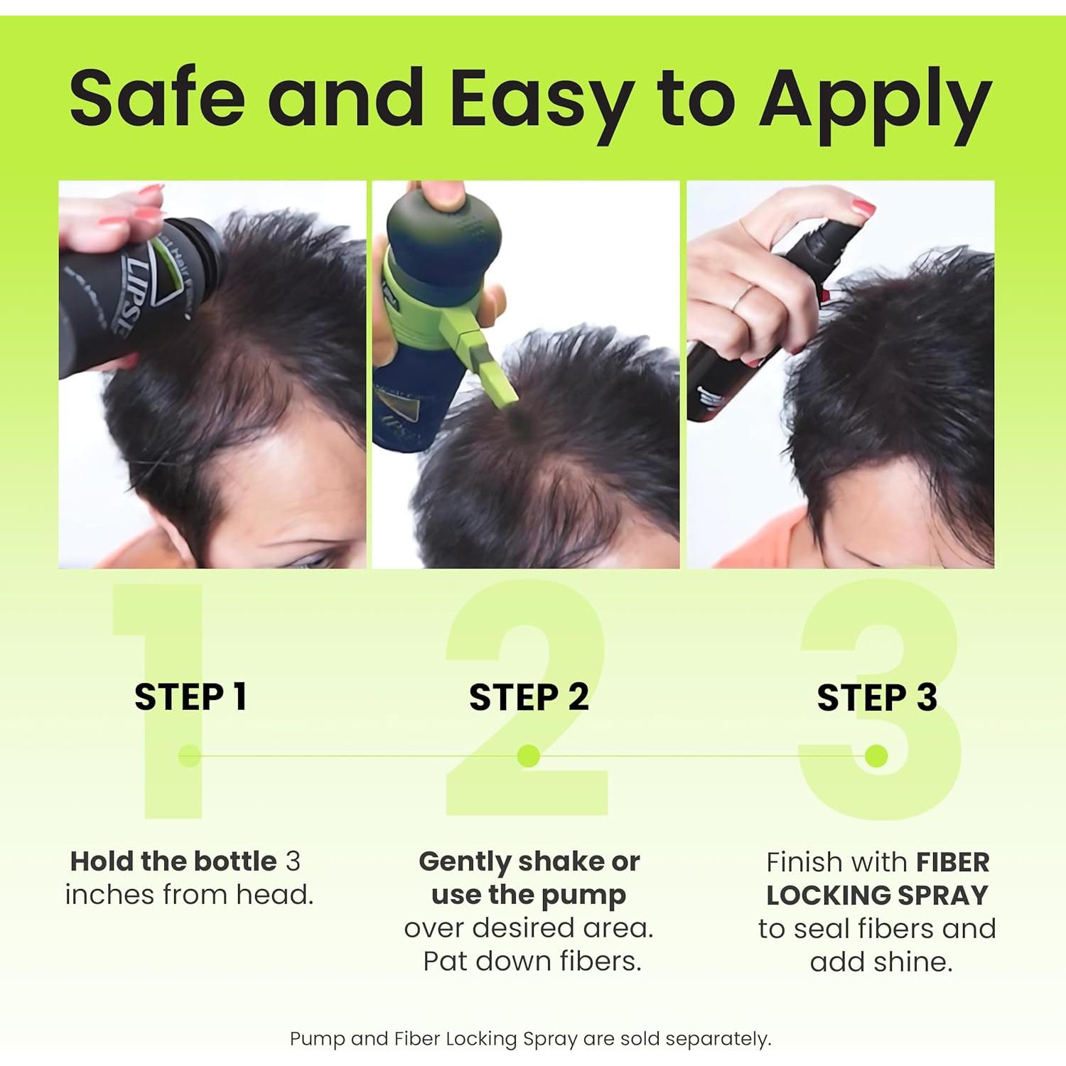 Fibras para Cabello ECLIPSE Castaño 15g - Oculta Pérdida Rápido