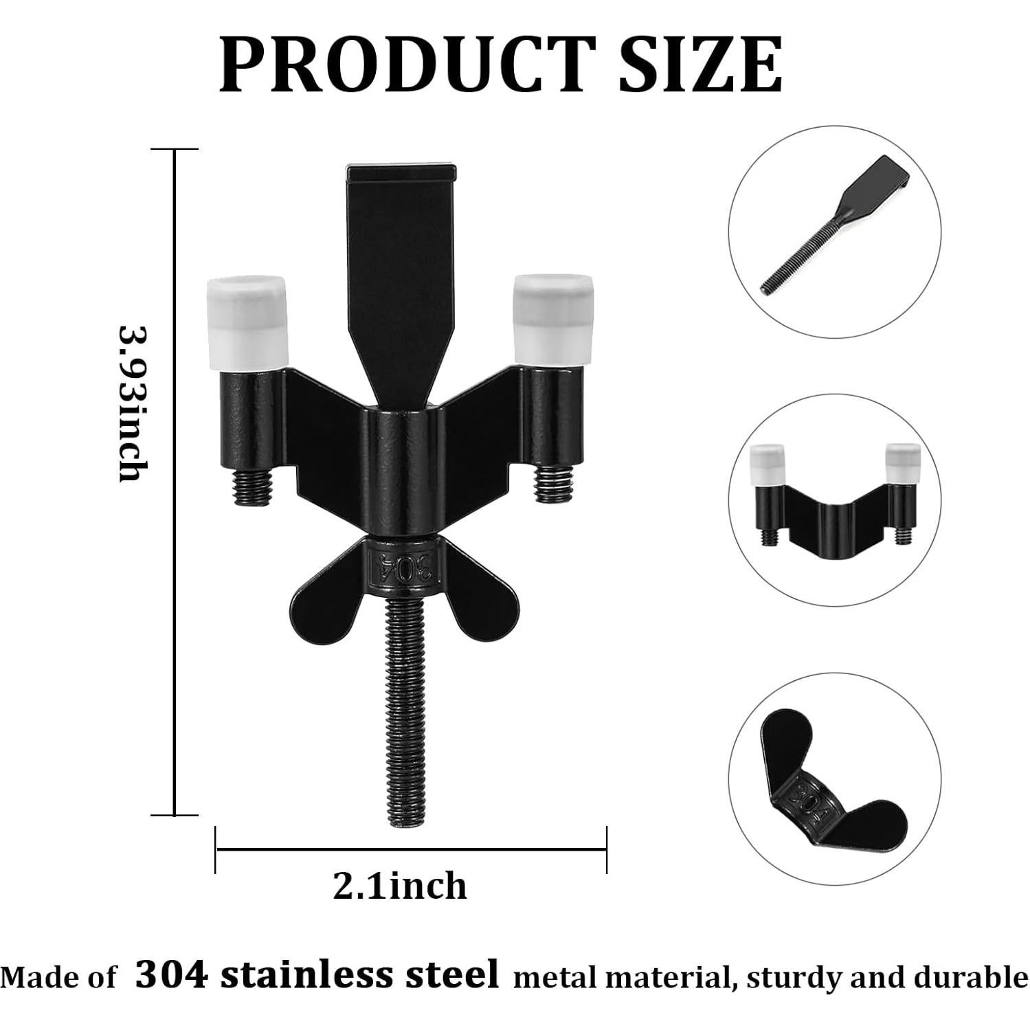 Cerradura de puerta portátil Newlaking, acero inoxidable, seguridad