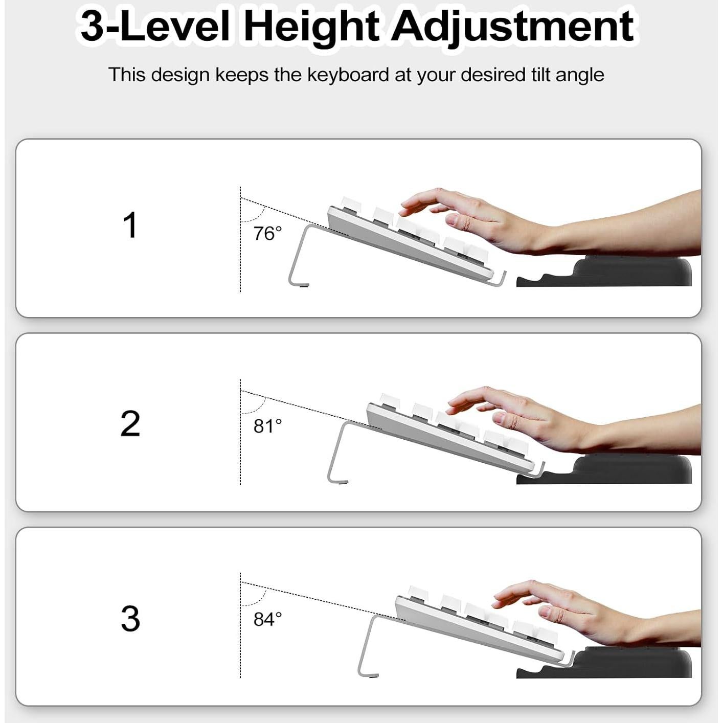 Almohadilla Ergonómica para Muñeca iCasso con Soporte