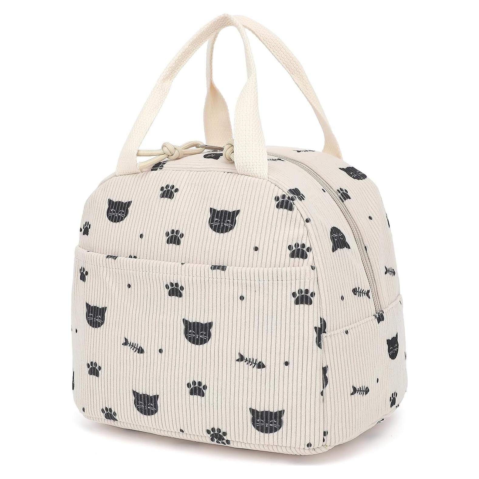 Caja de Almuerzo Aislada Xunteny Corduroy Beige 10L