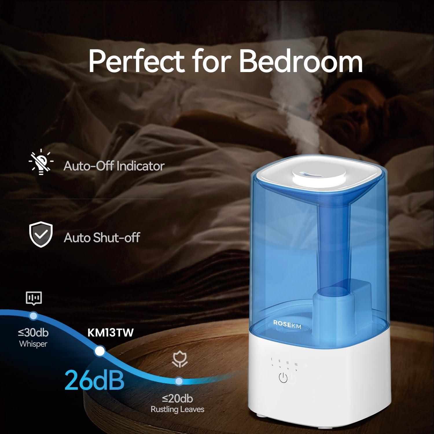 Humidificador de Niebla Fría Rosekm KC-KM13TW 2.0L Azul