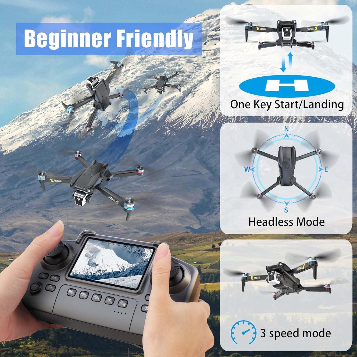 Dron Weavixol K13 MAX 1080p para Principiantes, 220g