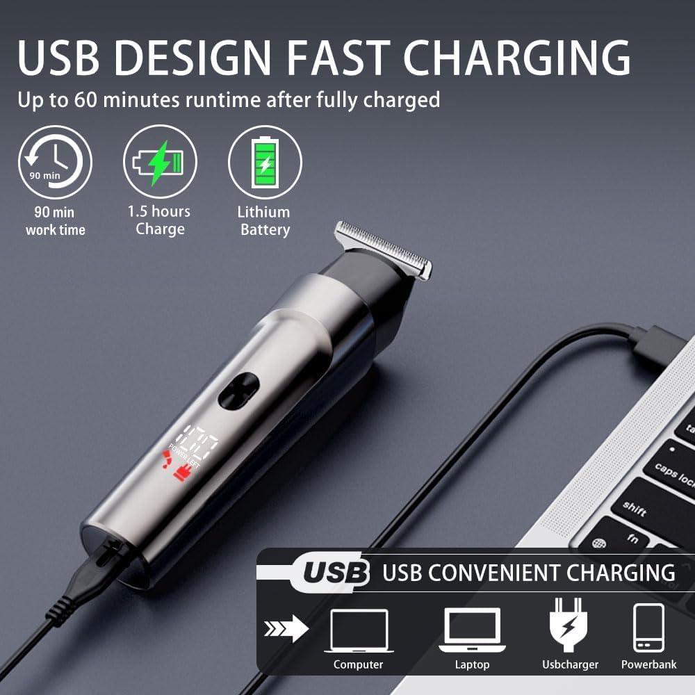 Recortadora de Barba 7d24hcare SLFQ-A1 5 en 1 Inalámbrica