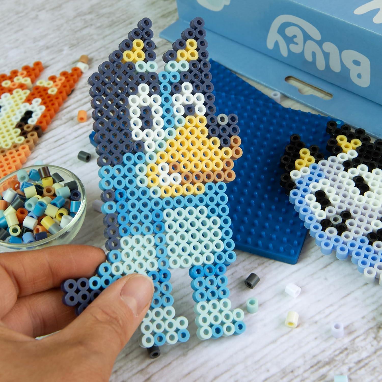 Kit de Manualidades Perler Bluey - 2000 Piezas, 6 Proyectos